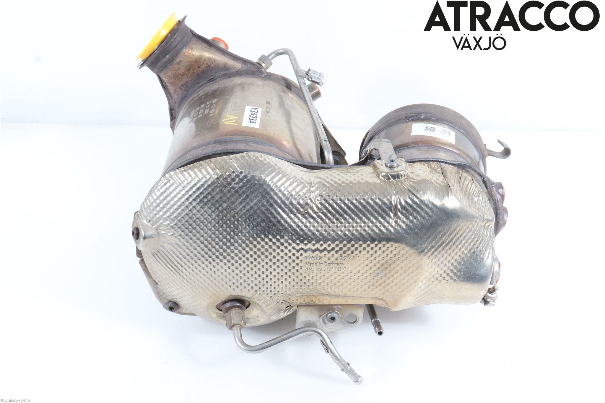 Volkswagen VW CADDY 21- Avgas Partikelfilter