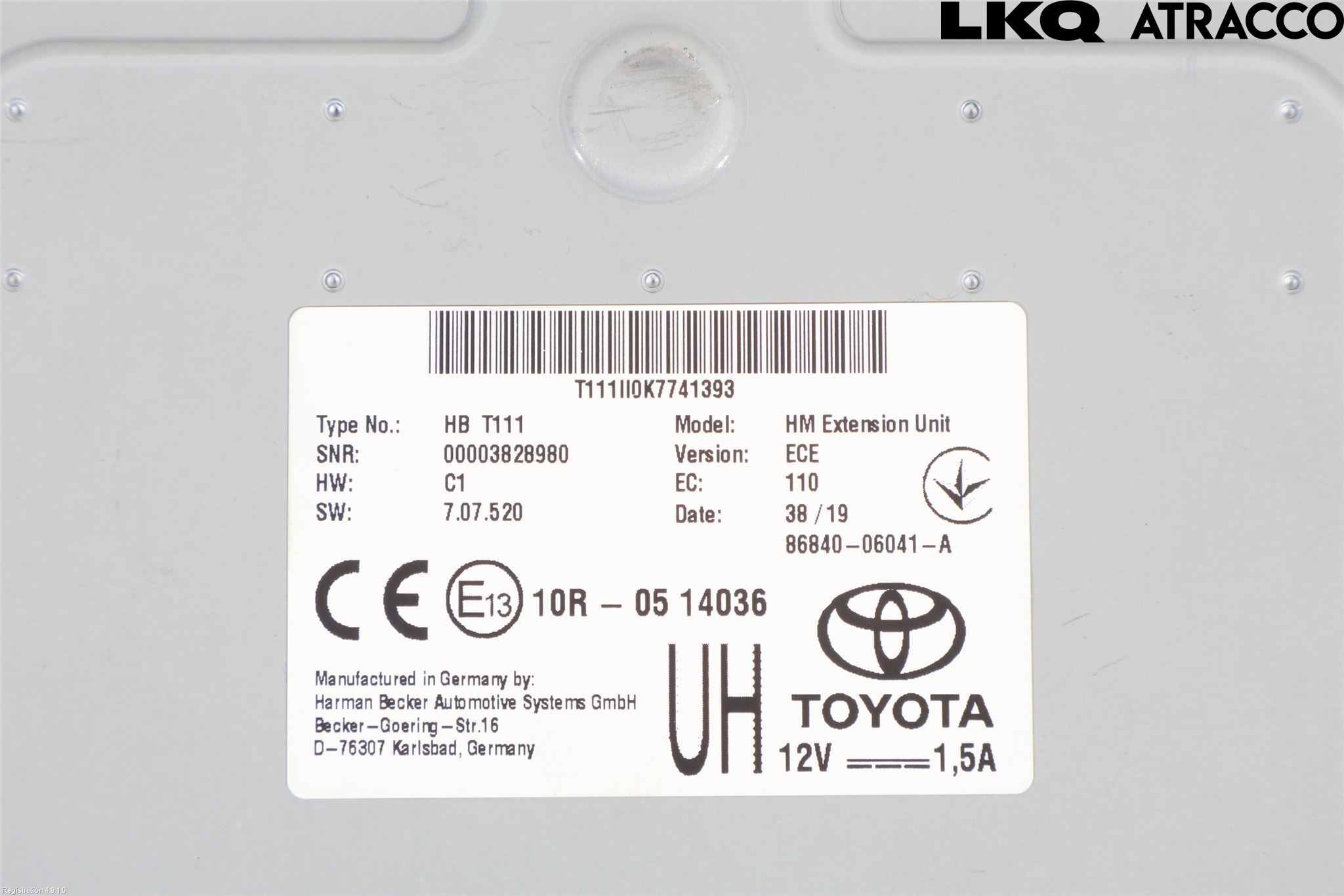 Toyota CAMRY 19-24 Cd Radio - Multimediapanel