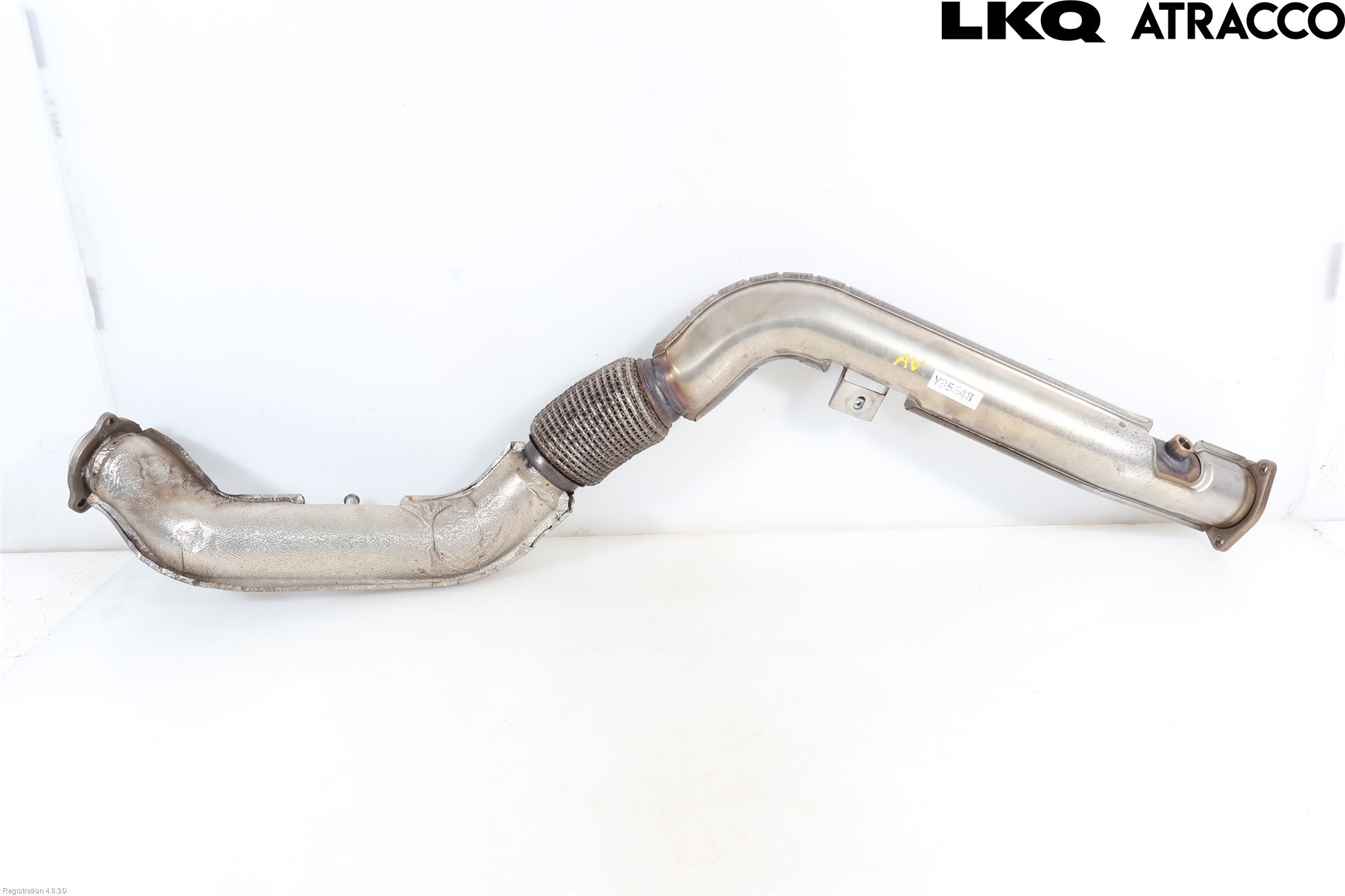 Audi A4/S4 B9 16-19 Avgas Främre Rör