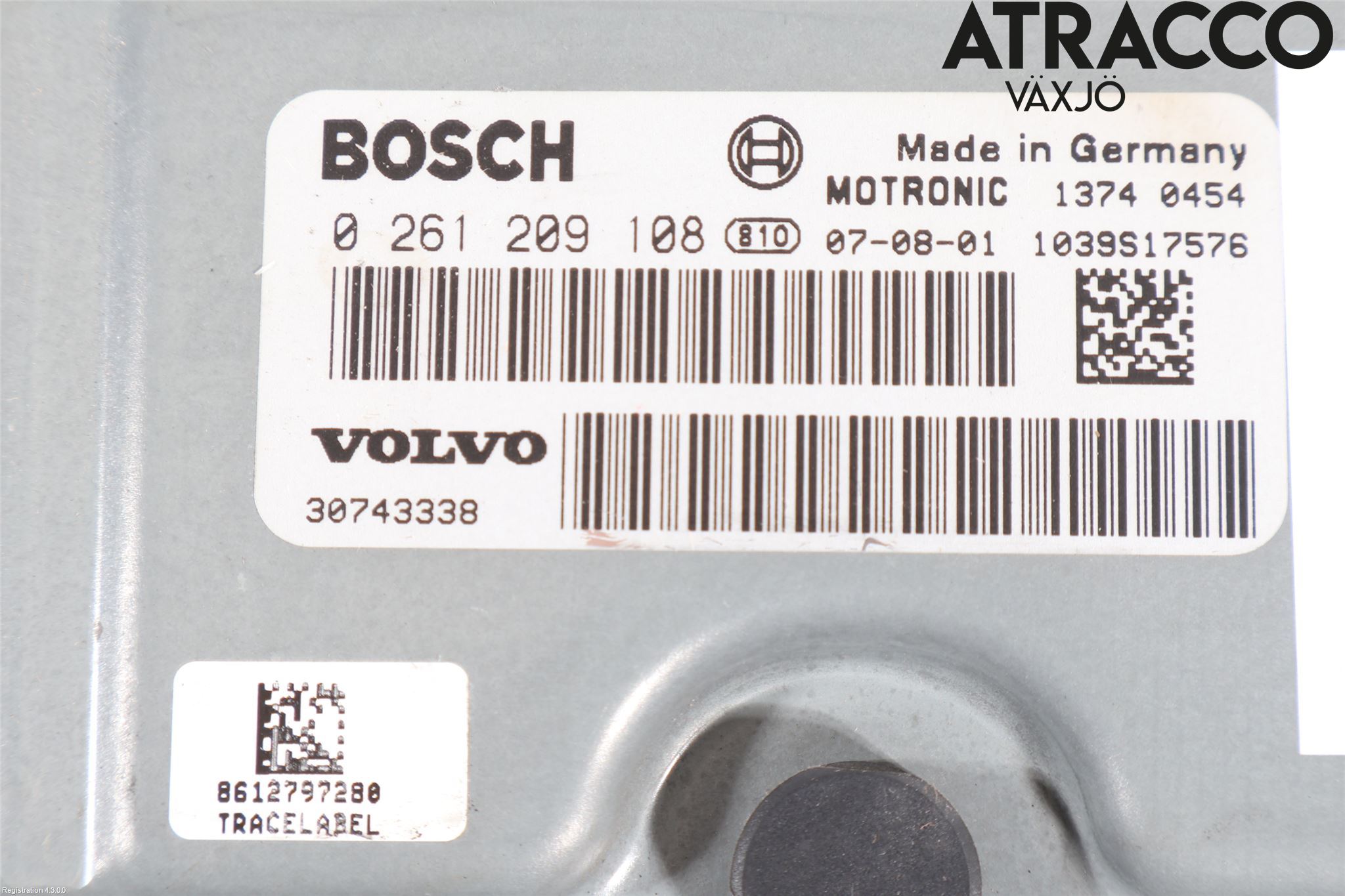 Volvo V70 08-13 Styrenhet Insprut Bensin