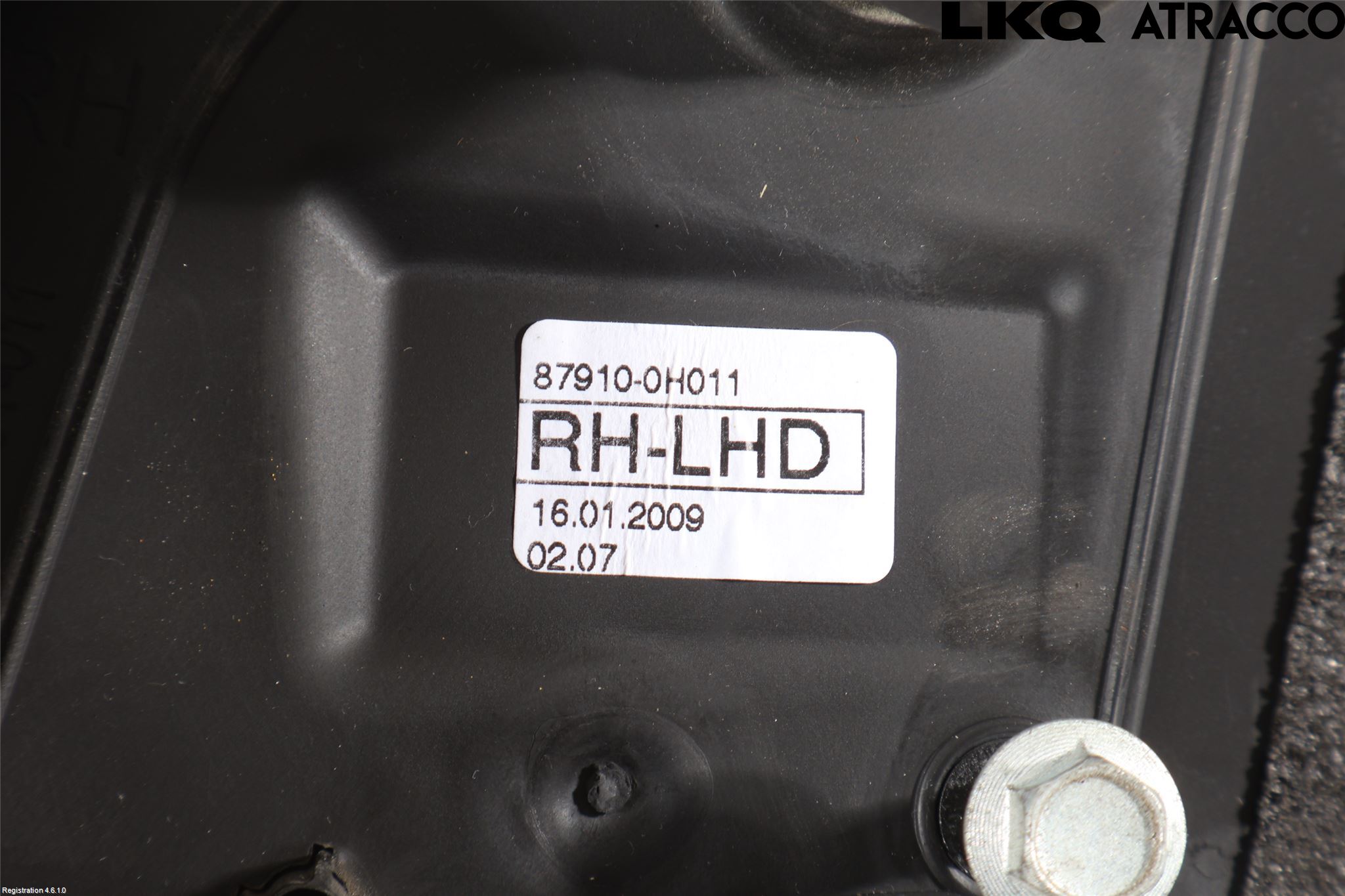 Toyota AYGO 06-14 Spegel Yttre Justerbar Hö