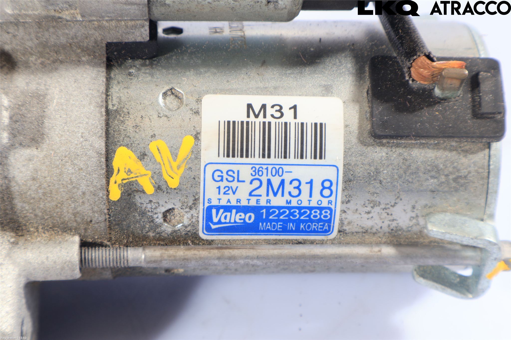 Hyundai TUCSON 05- Startmotor
