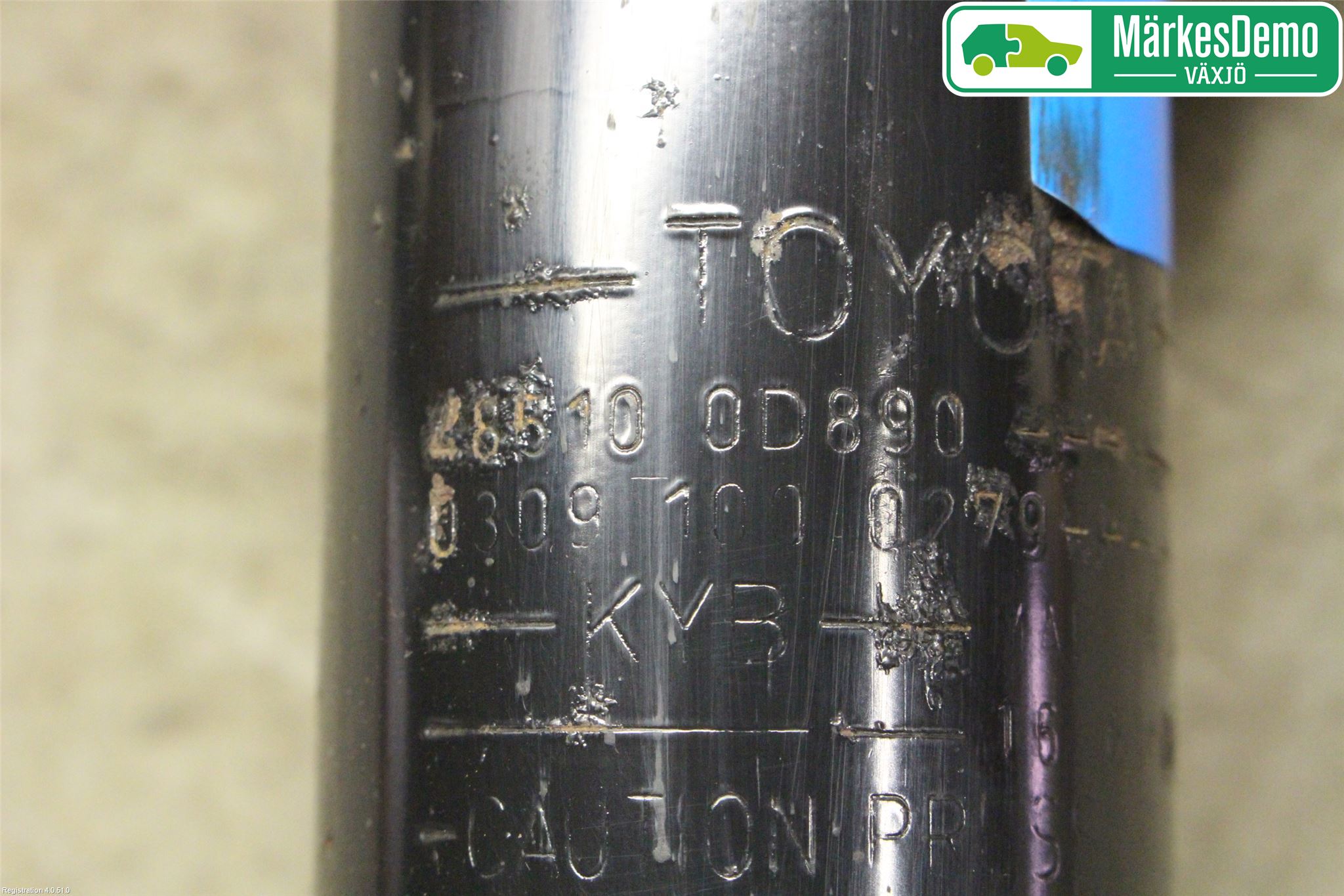 Toyota YARIS XP130 15-20 Fjäderben Fram Höger