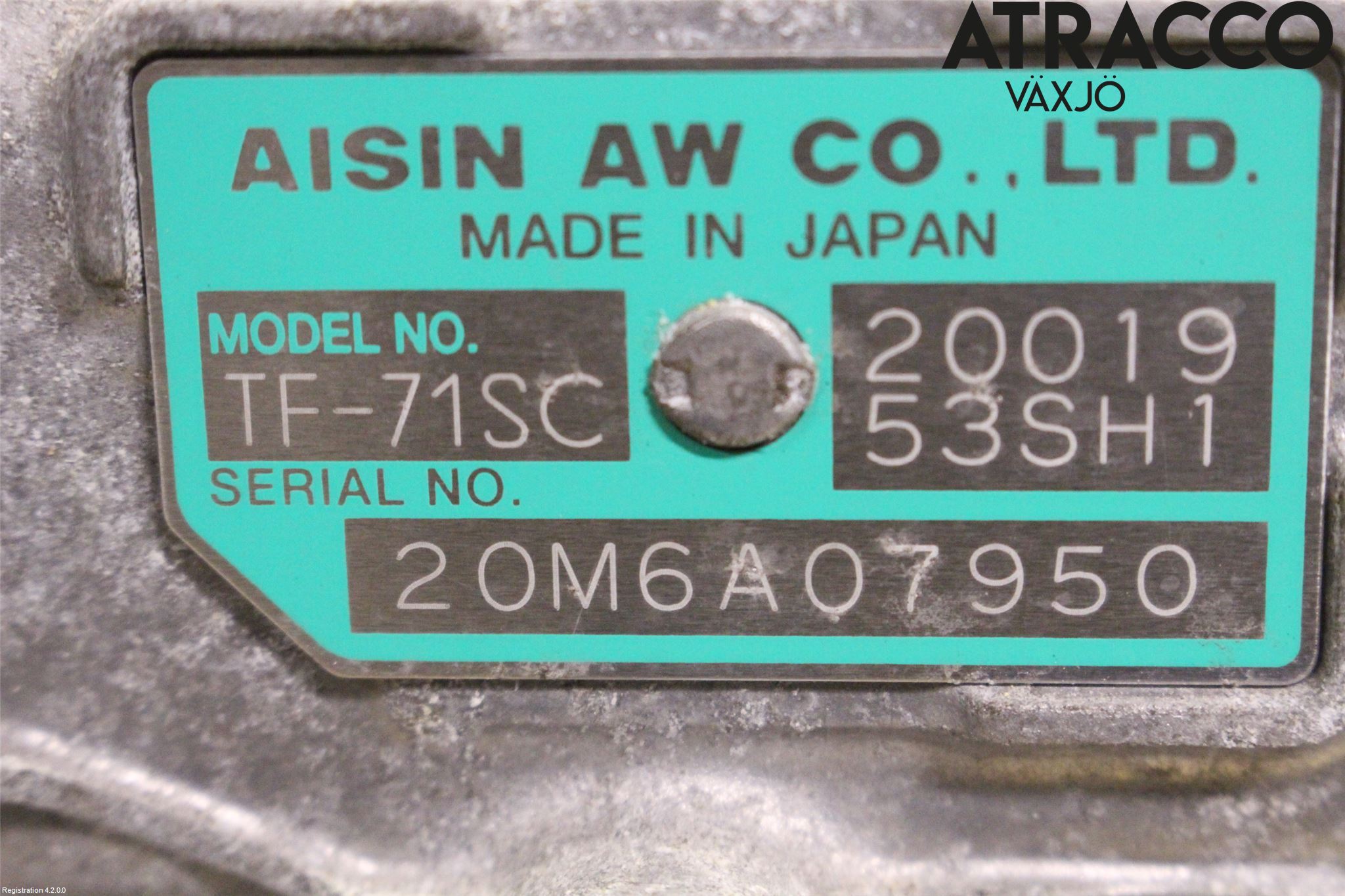 Suzuki ACROSS 21- Växellåda Automat