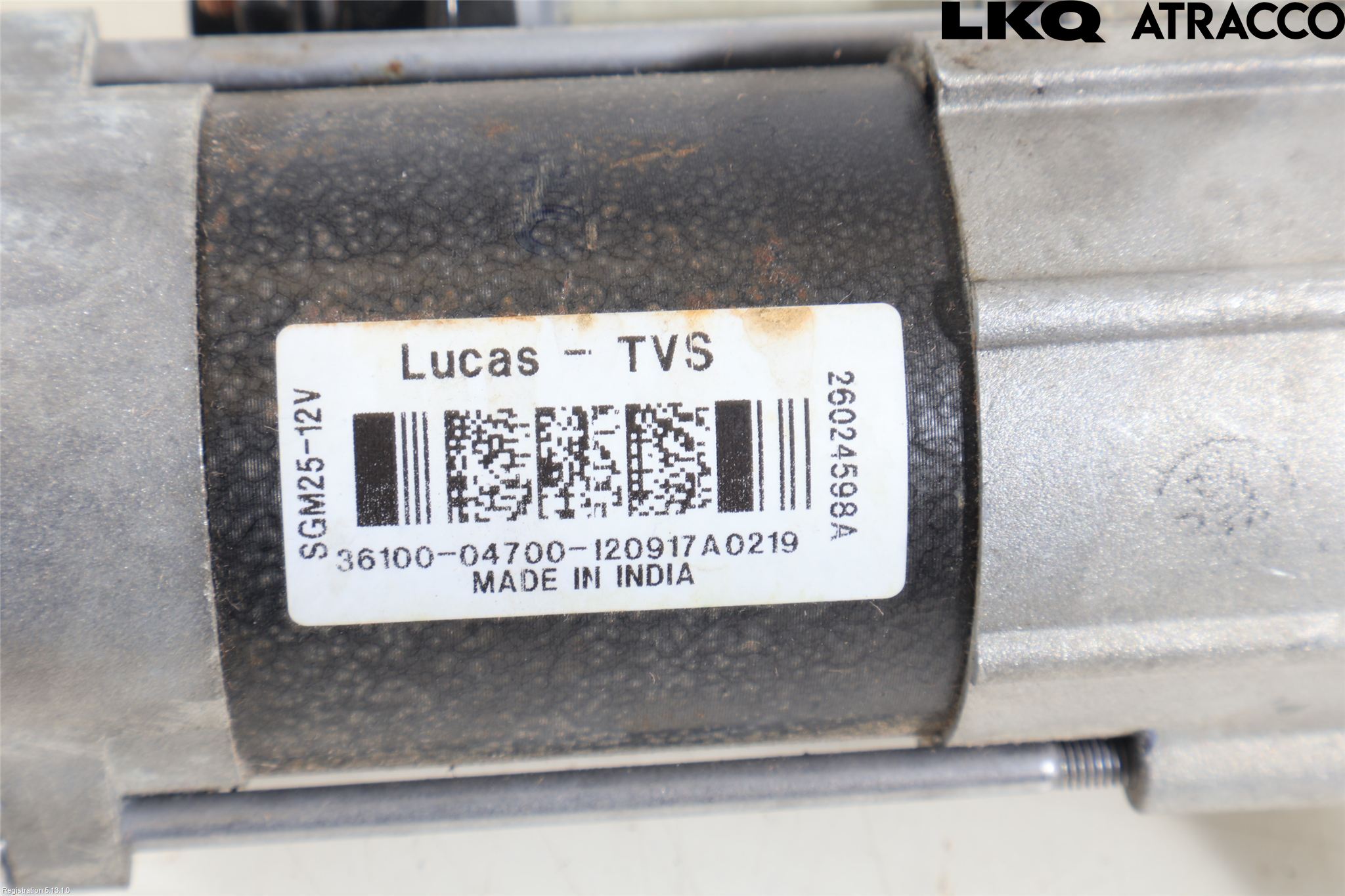 Hyundai i10 BA 17-20 Startmotor