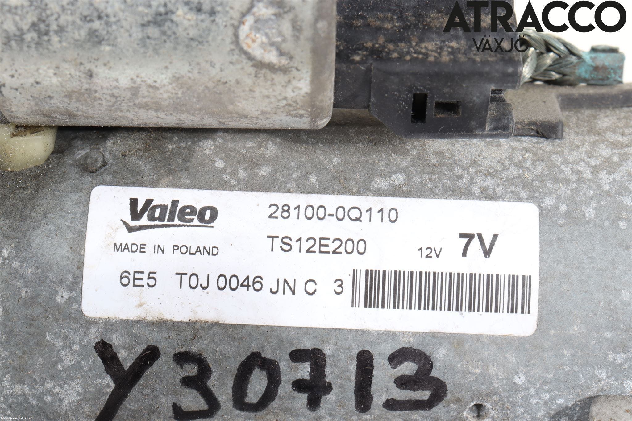 Toyota AYGO 15-21 Startmotor