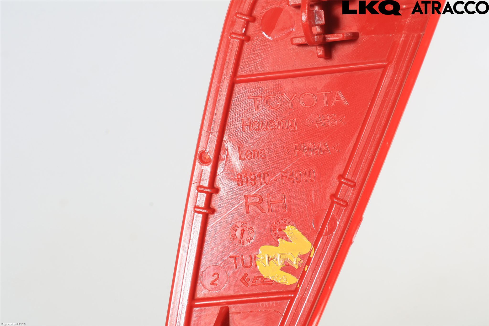 Toyota YARIS XP21 20- Dimljus/Reflex Bak
