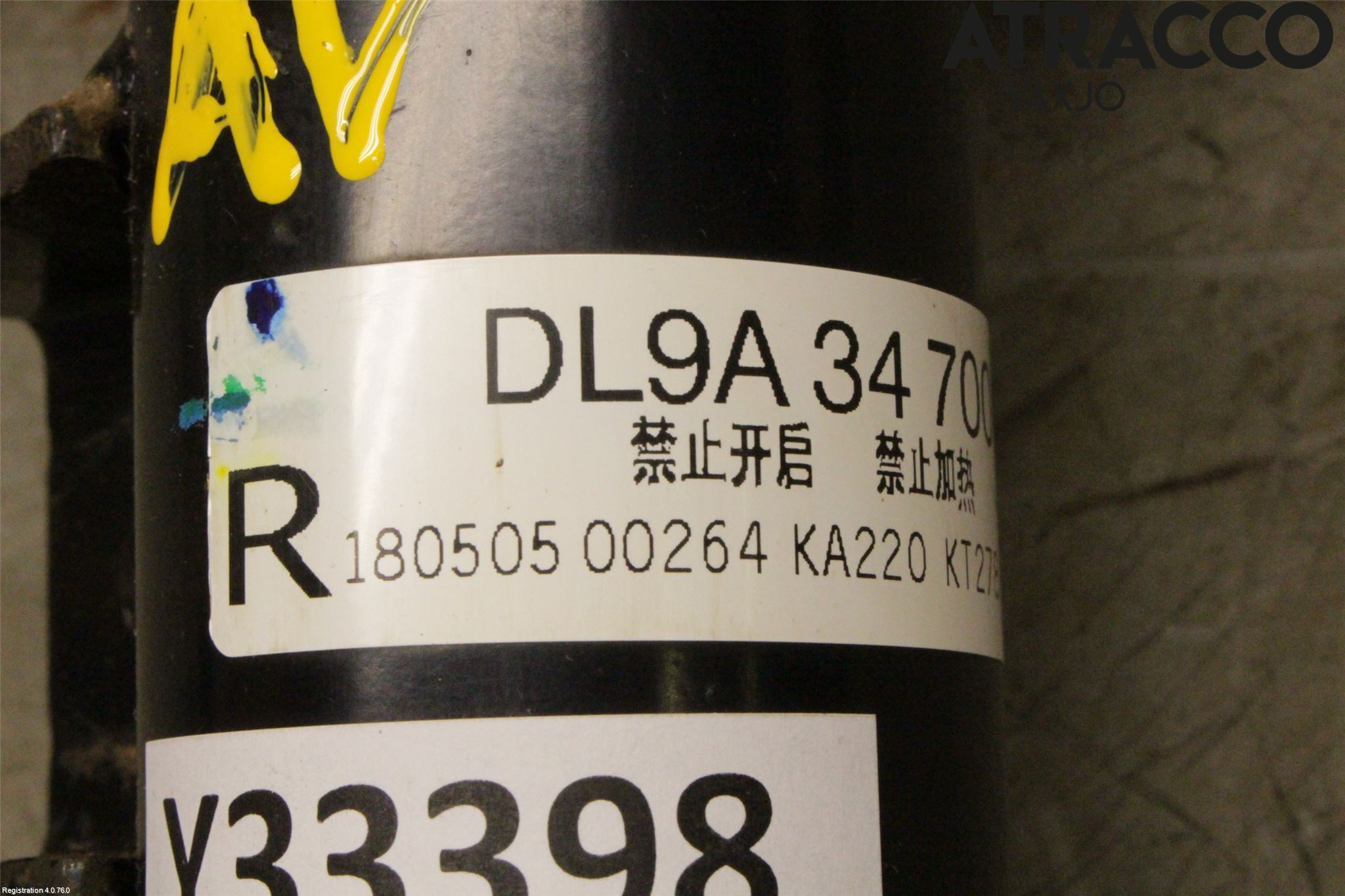 Mazda CX-3 Fjäderben Fram Höger