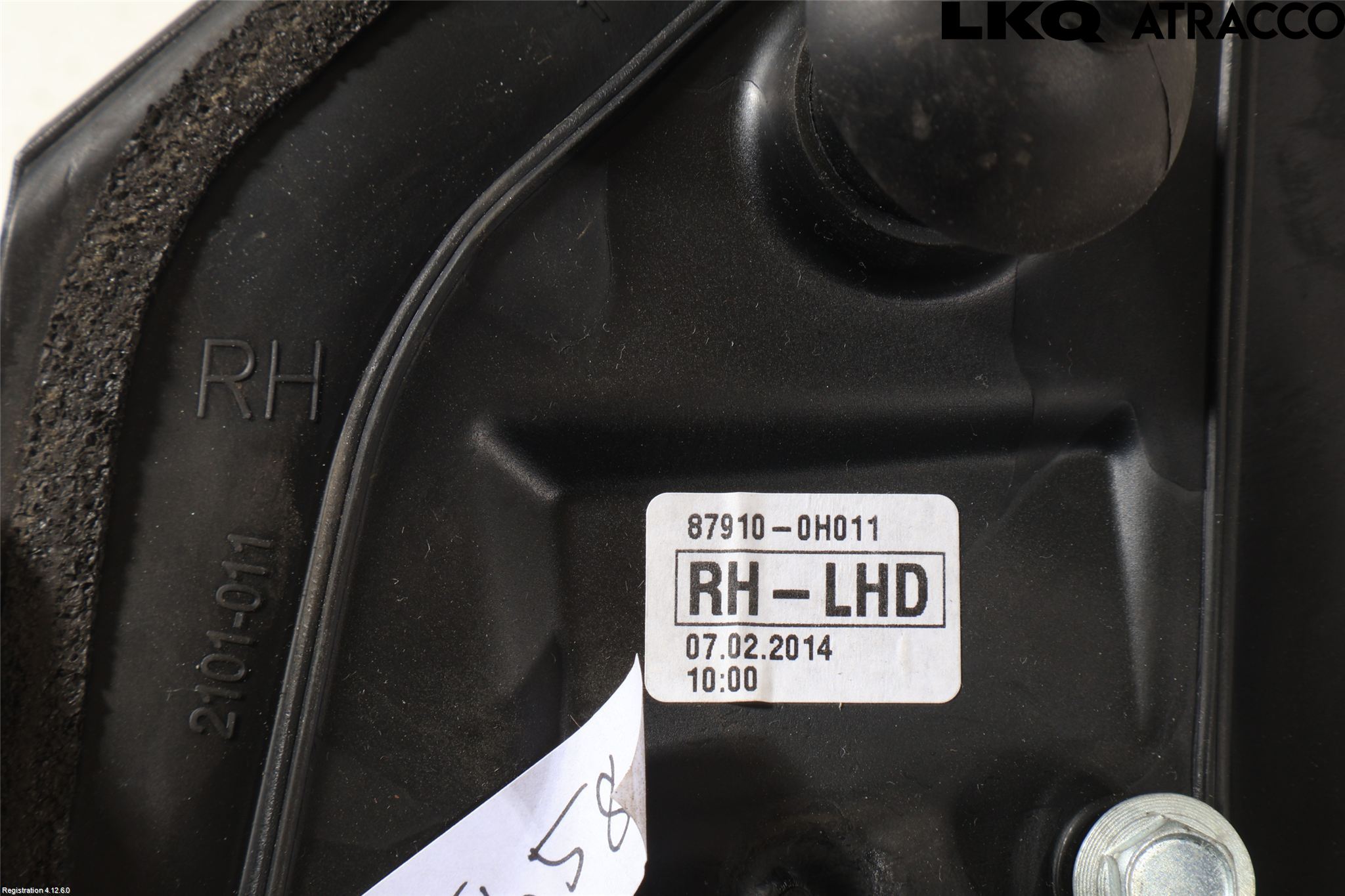 Toyota AYGO 06-14 Spegel Yttre Justerbar Hö
