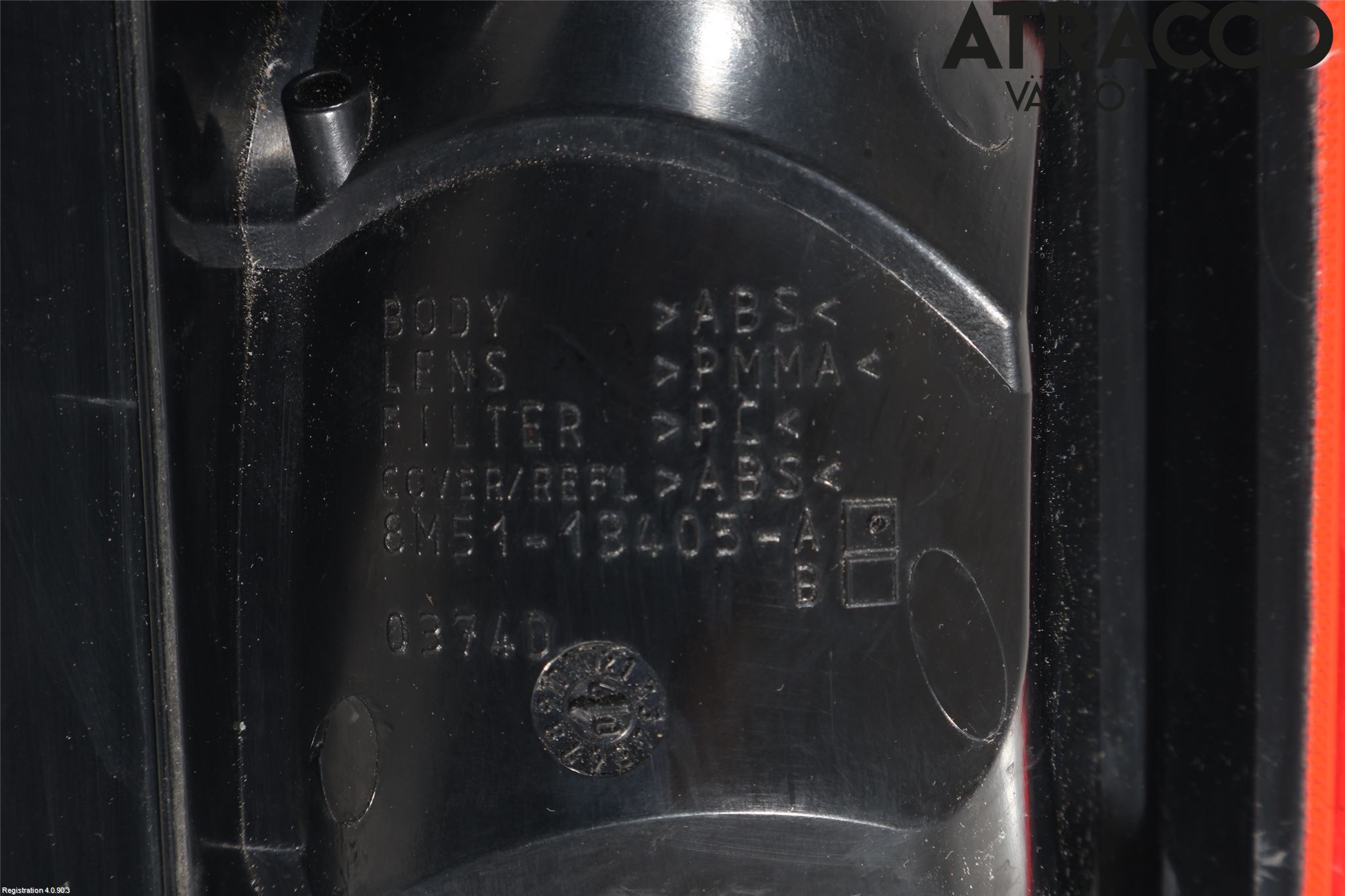 Ford FOCUS 08-11 Bakljus Vänster