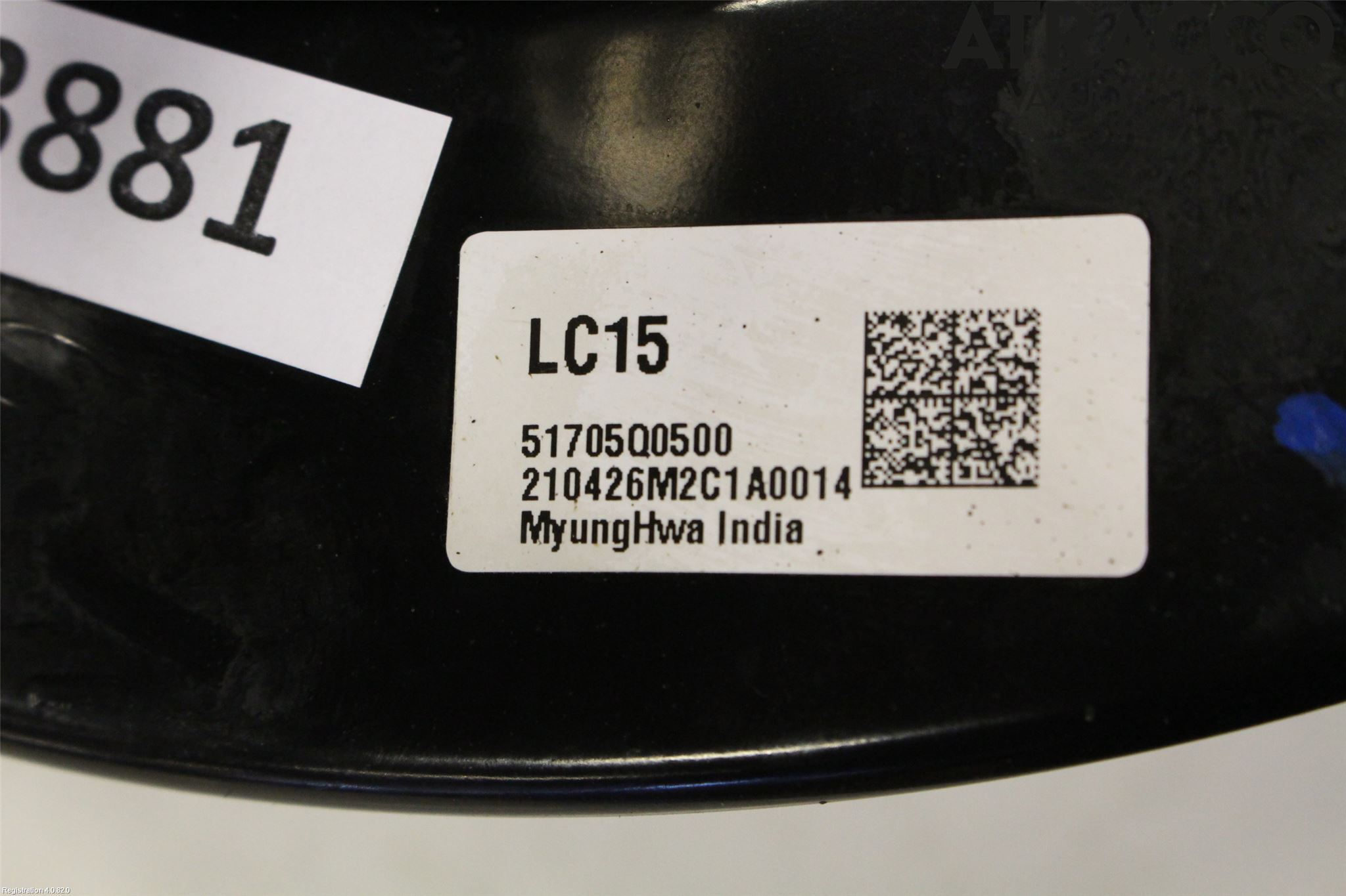 Hyundai BAYON BC3 21- Styrspindel Lagerhus Vä