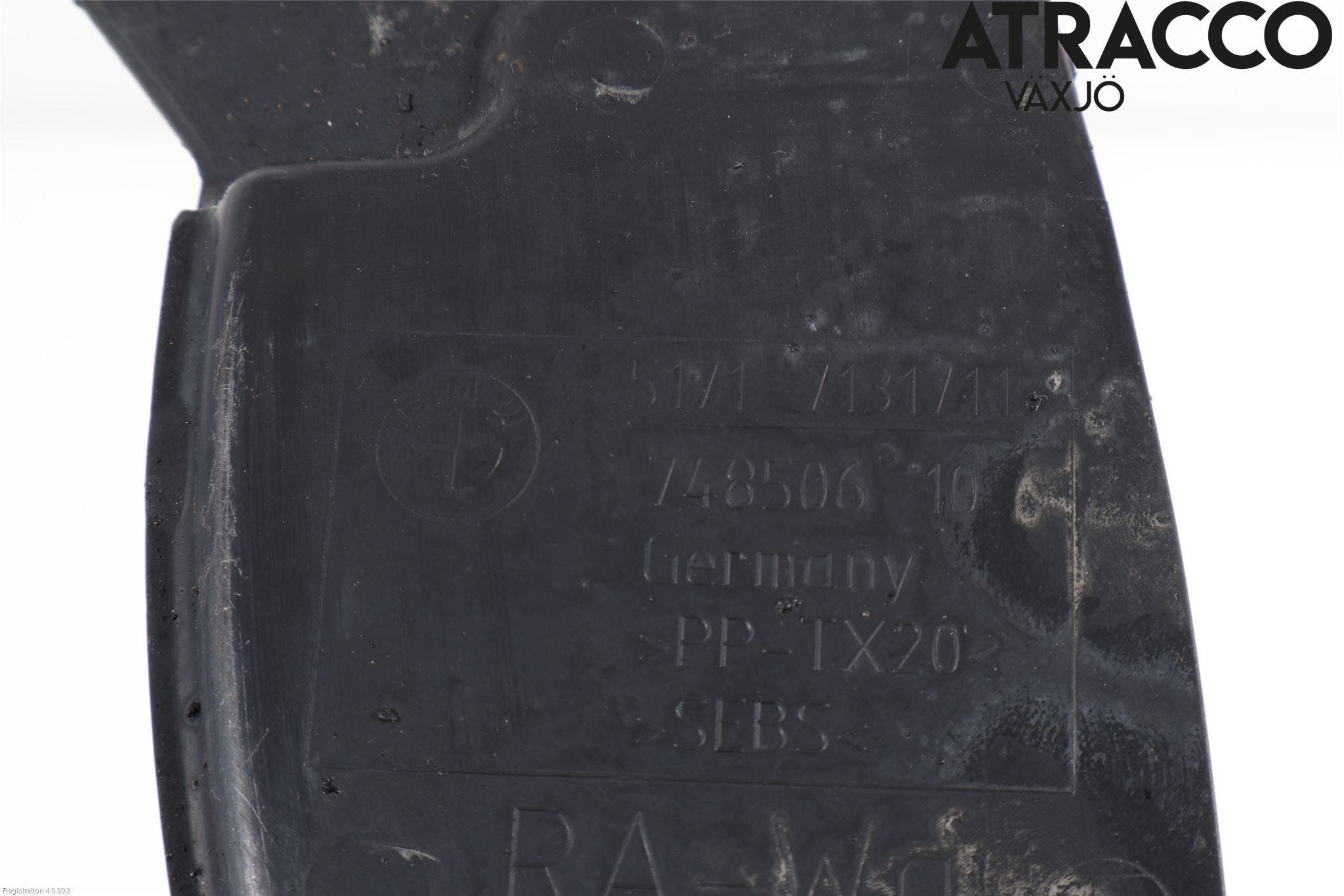 BMW 1 E87/81 5D/3D 03-11 Deflektor Plåt-Plast Kylning