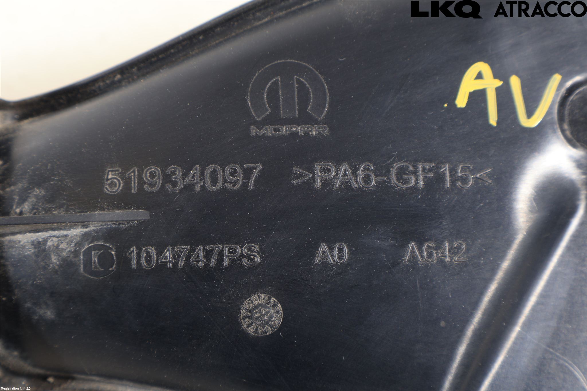 Fiat 500L 13-19 Förg-Bälg-Rör Mot Luftr