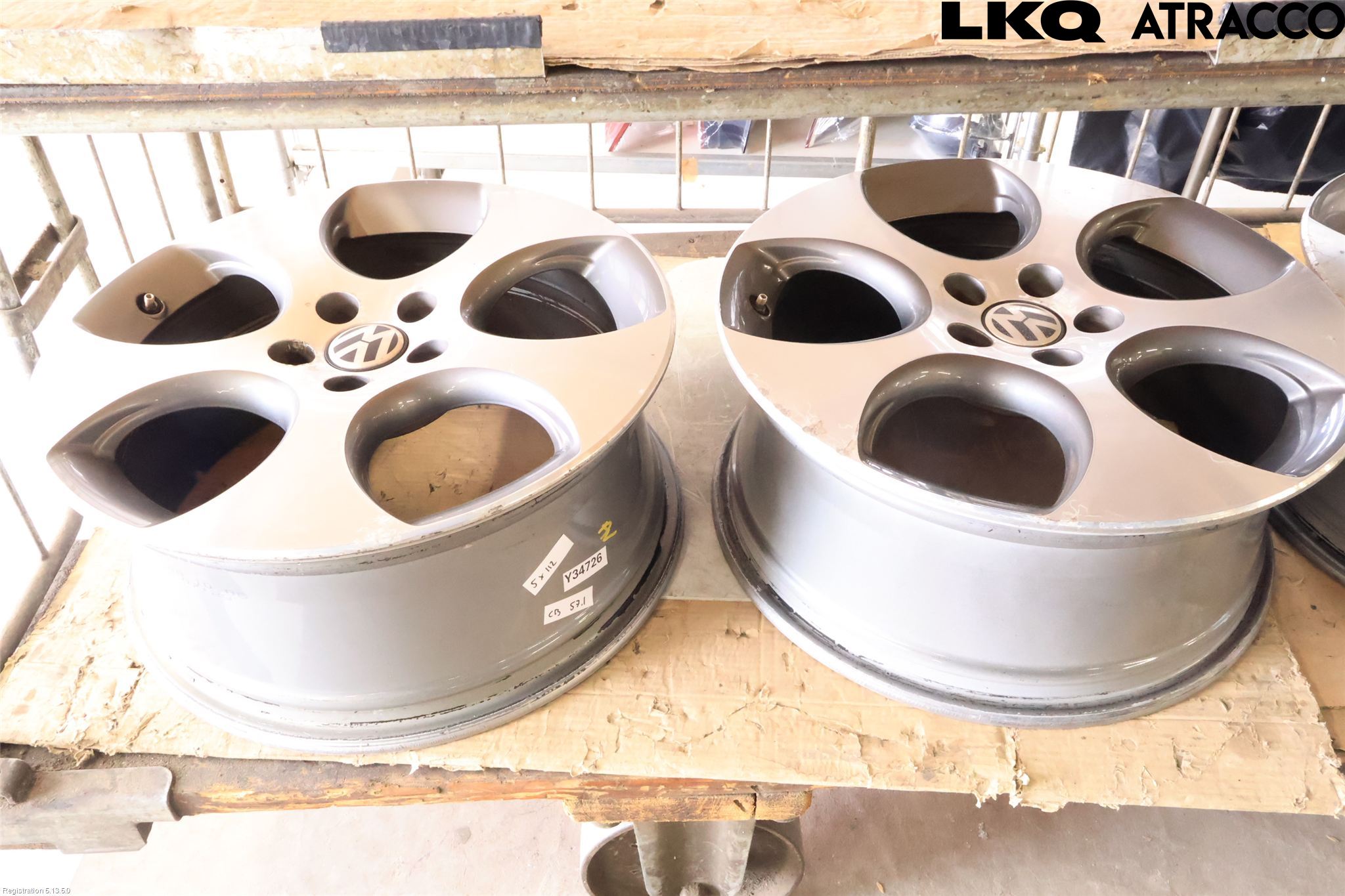 Volkswagen VW GOLF V 04-09 Fälgsats Aluminium