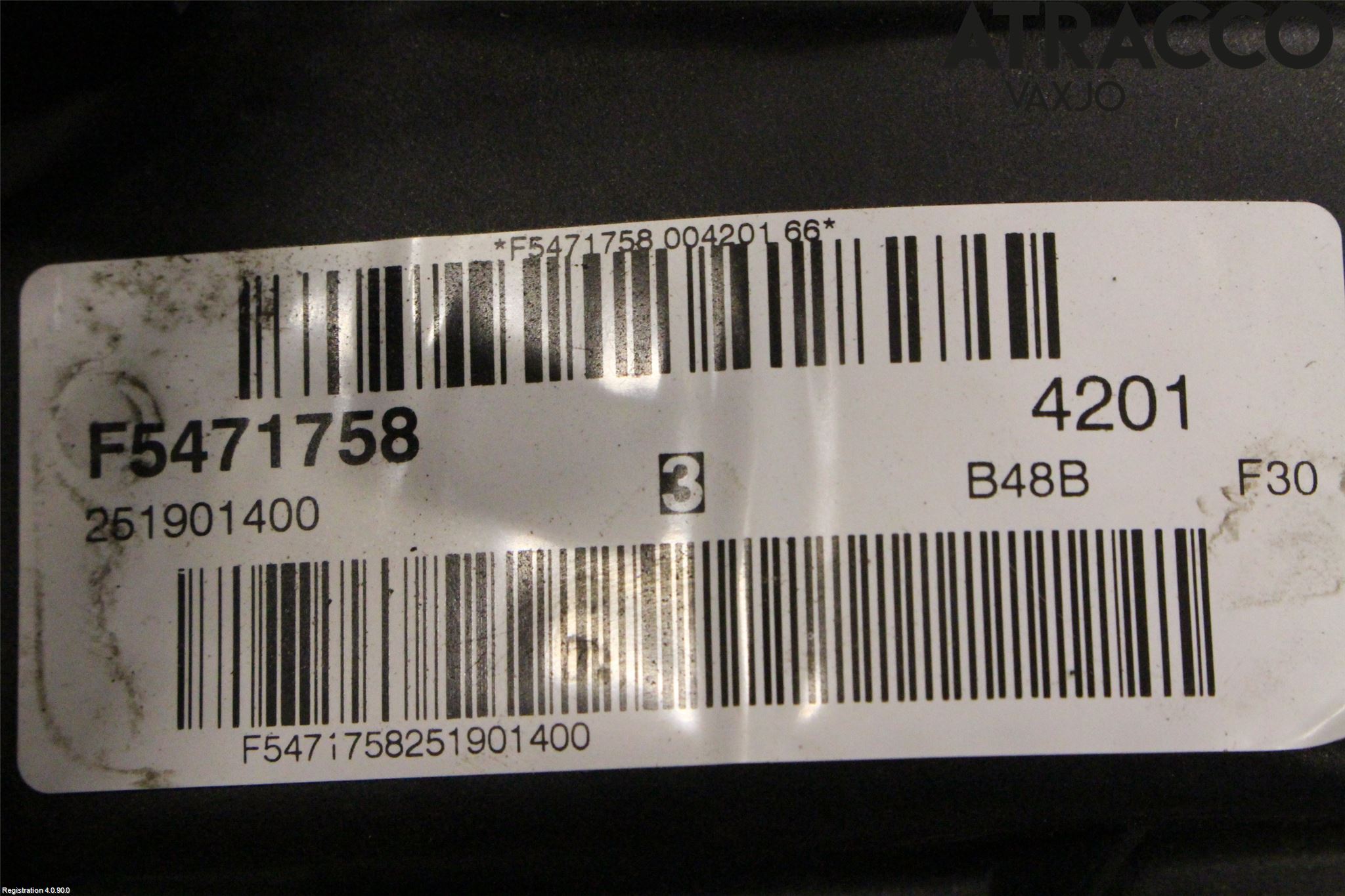 BMW 3 F30/F31/F80 12-19 Motor Bensin