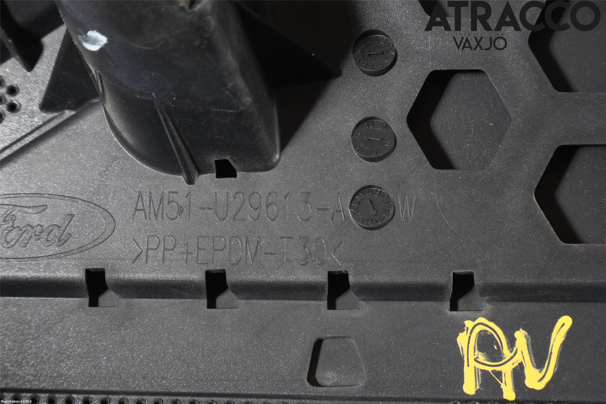 Ford GRAND C-MAX 15-19 Sidoruta Bak - Dekorlist