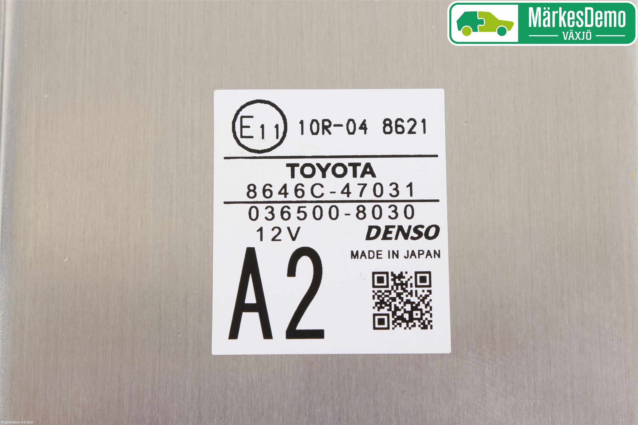 Toyota PRIUS (ZVW50) 16-21 Sensor Aktivt Kollisionsskydd