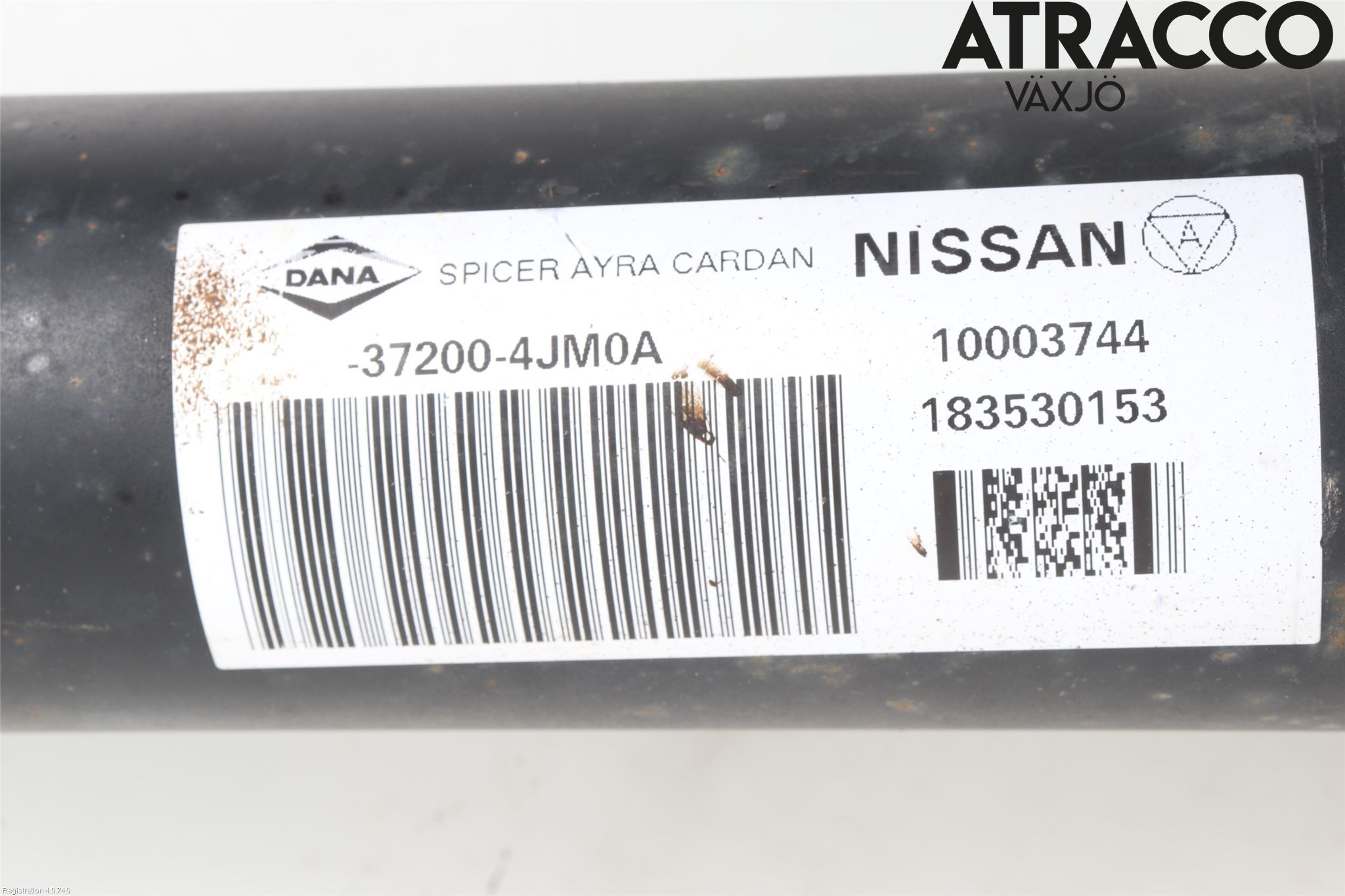 Nissan NAVARA, TREK-1 17-21 Mellanaxel Främre 4Wd