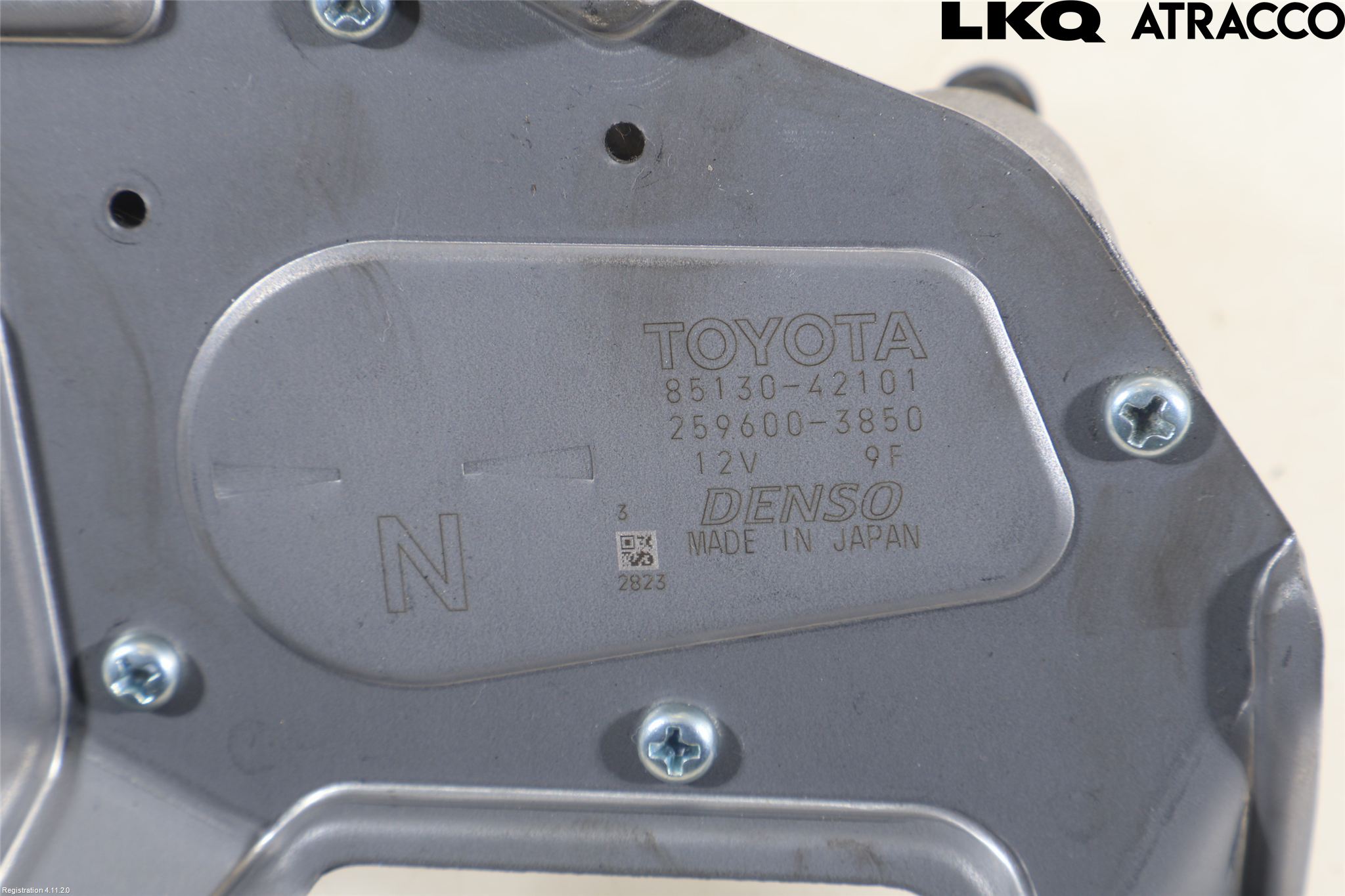 Toyota RAV4 19- Torkarmotor Baklucka