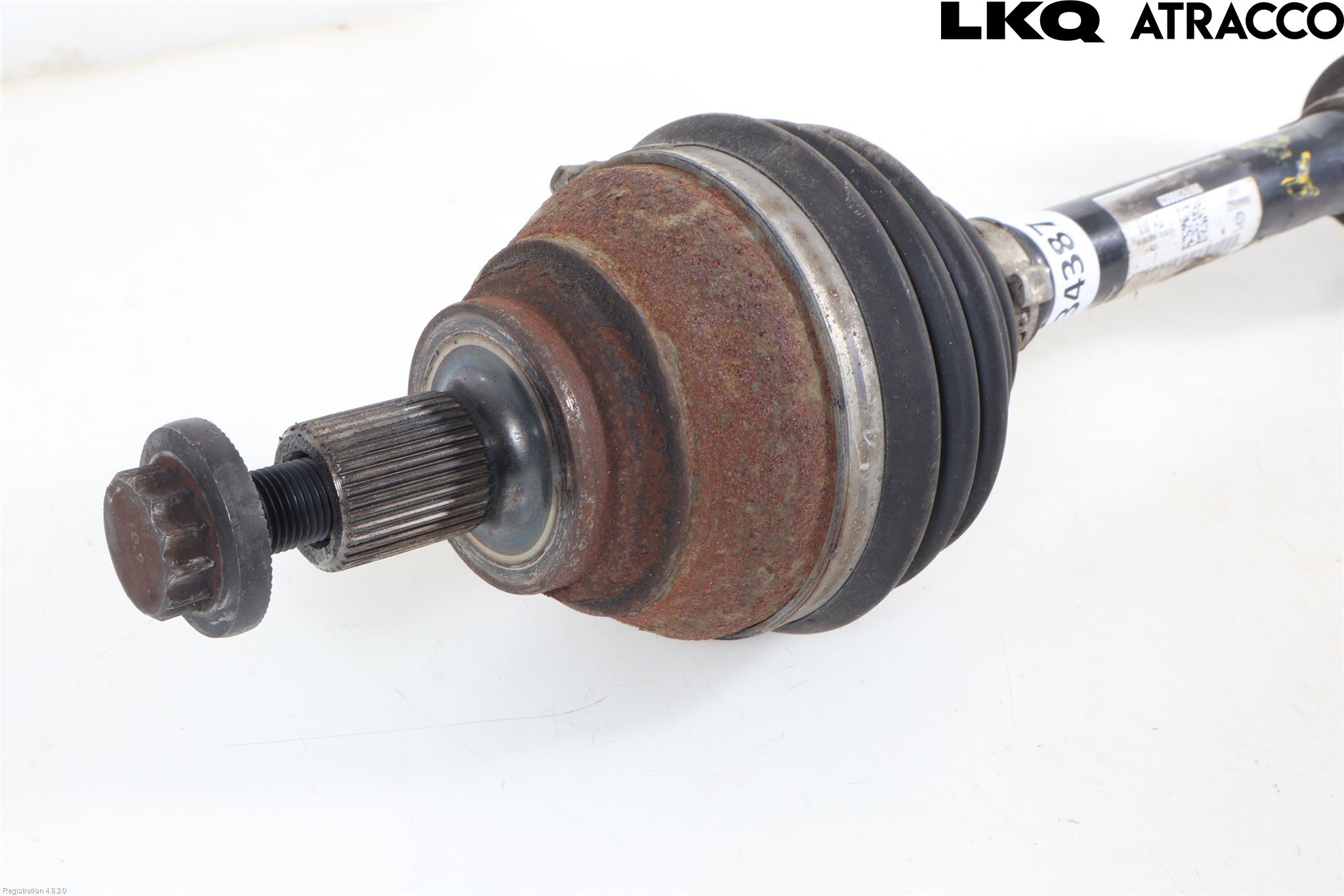 Volkswagen VW SCIROCCO 09-17 Drivaxel Fram Vänster