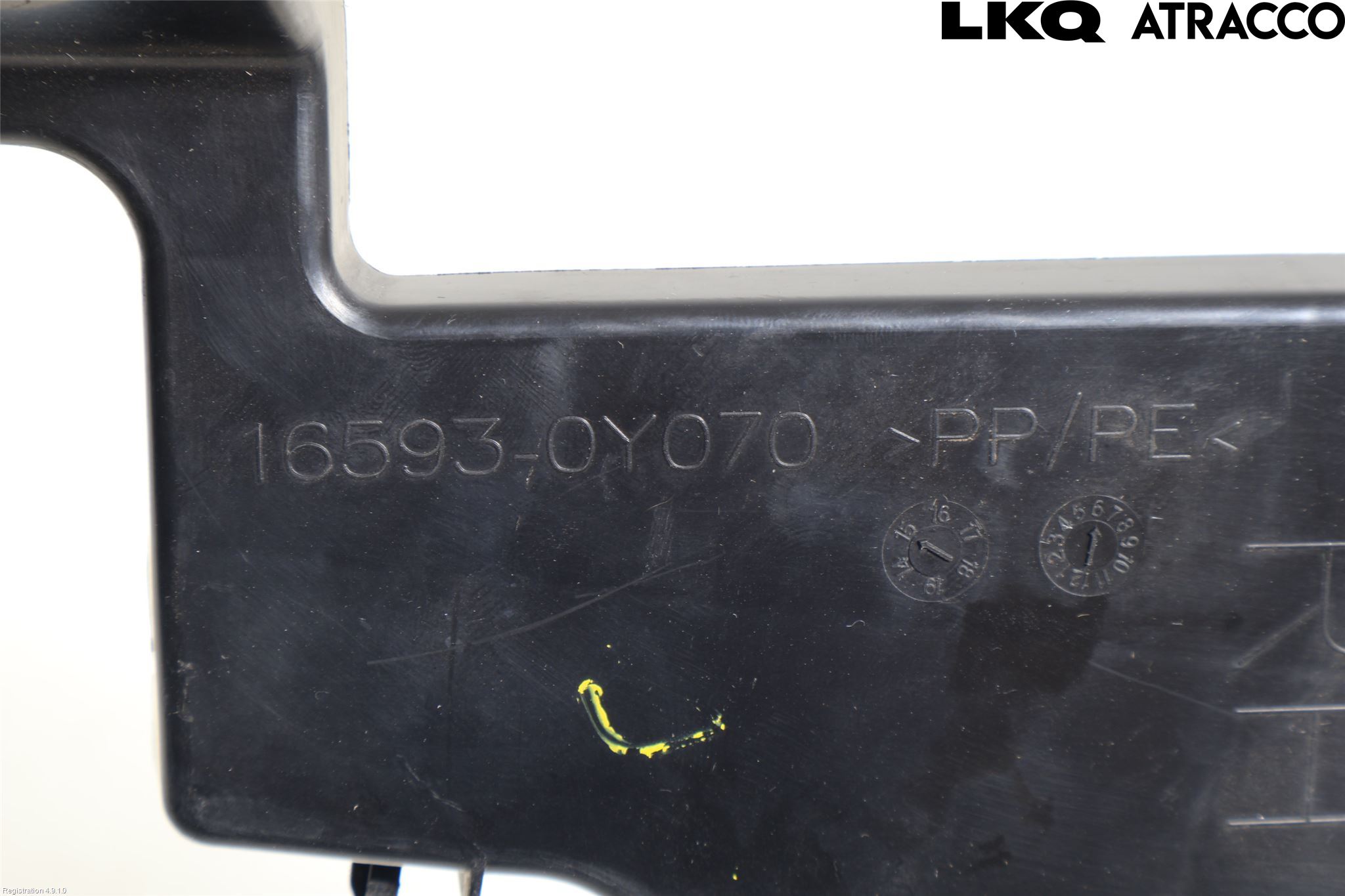 Toyota AURIS 13-19 Deflektor Plåt-Plast Kylning