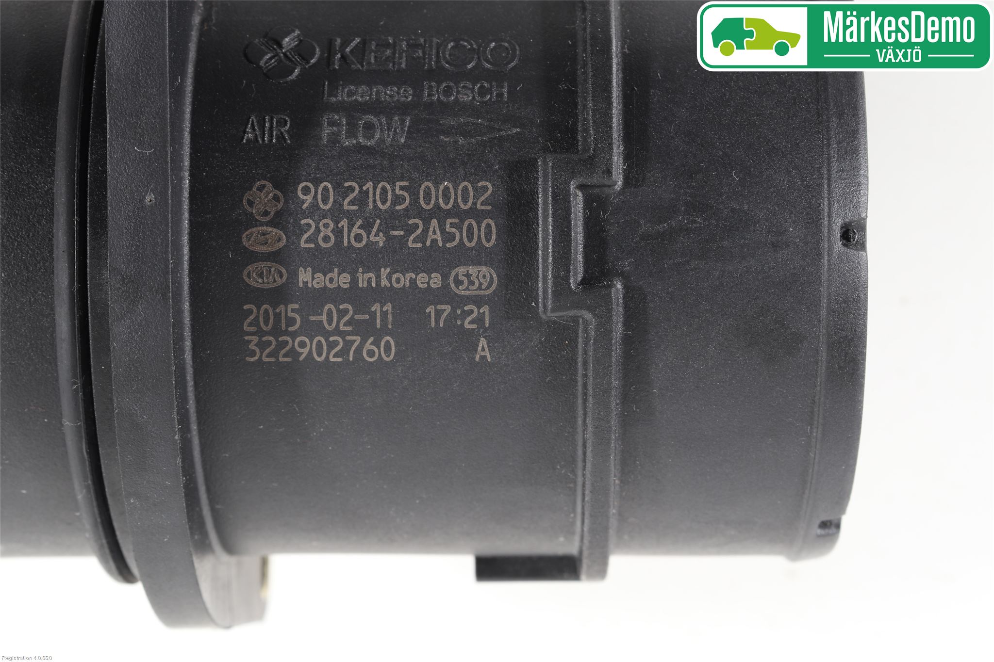 Hyundai i40 08-15 Injluftmassamätare