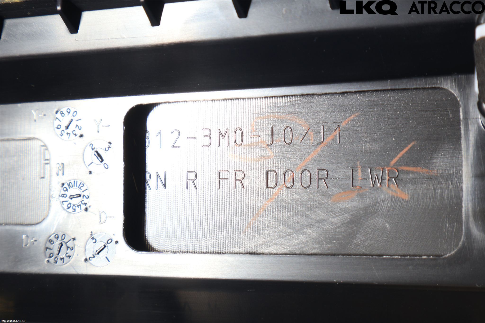 Honda HR-V 21- Dörr Dekorlist Fram Hö