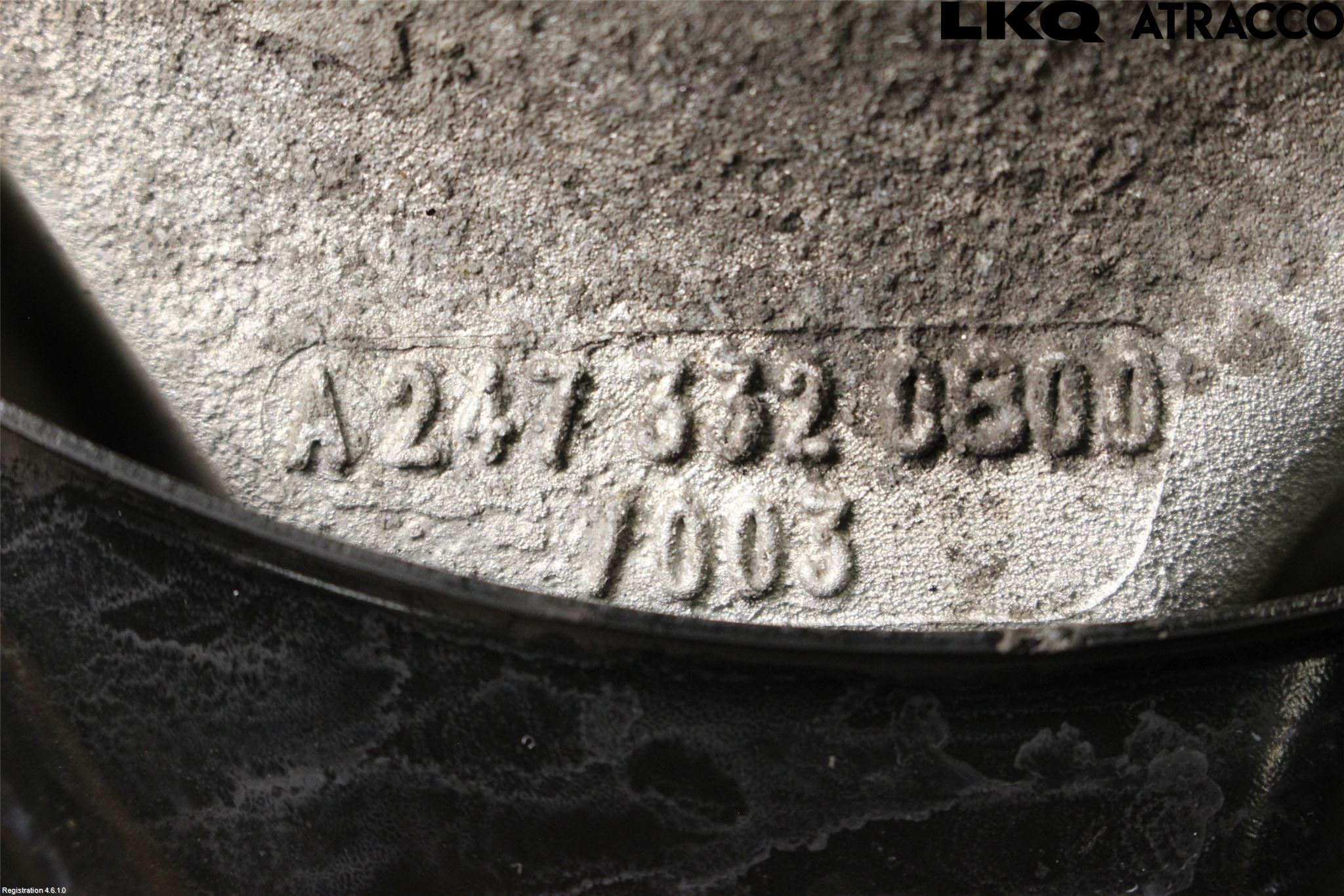 Mercedes-Benz MB A-KLASS (W177) 18- Styrspindel Lagerhus Hö