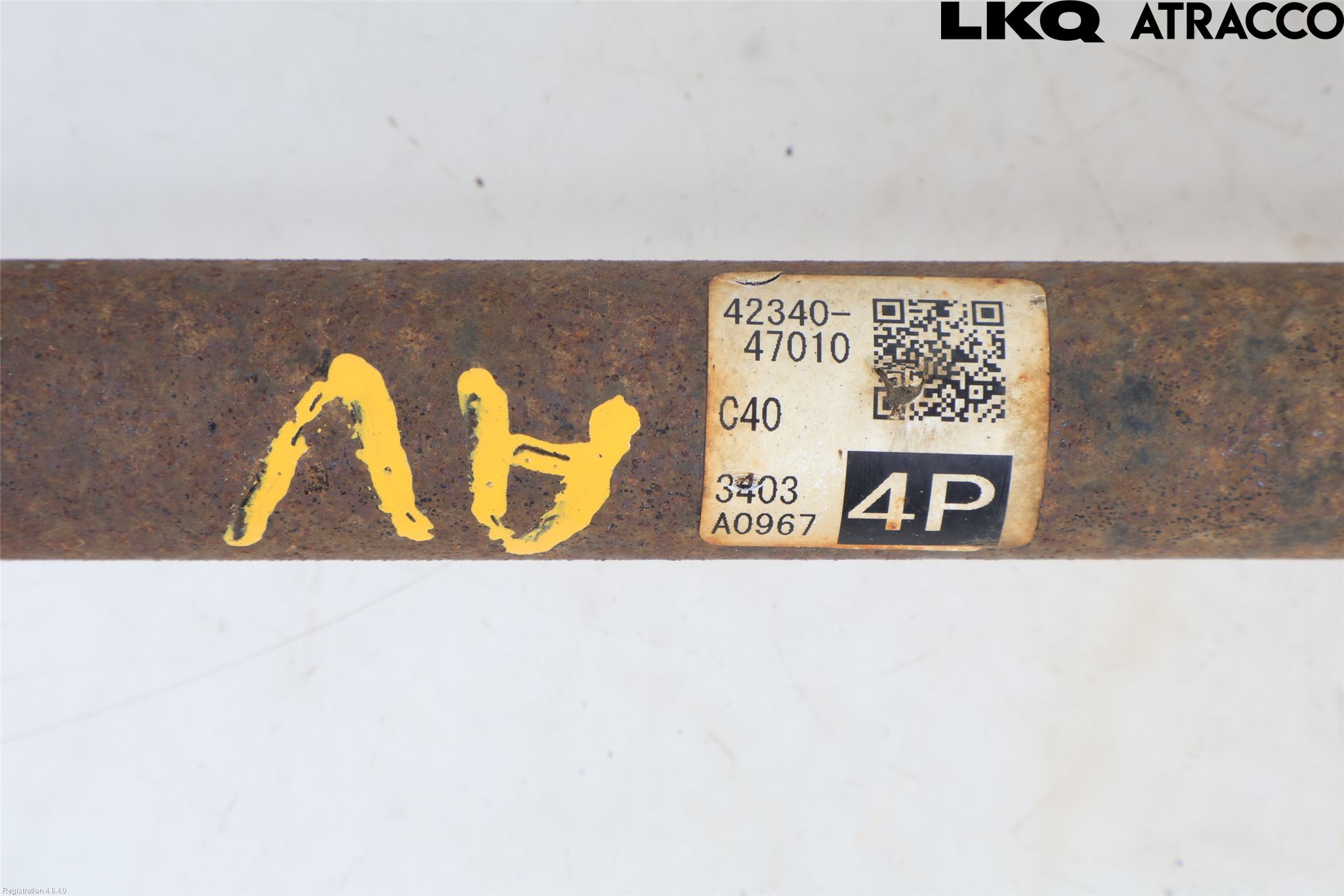 Toyota YARIS CROSS XP21 21- Drivaxel Bak Höger