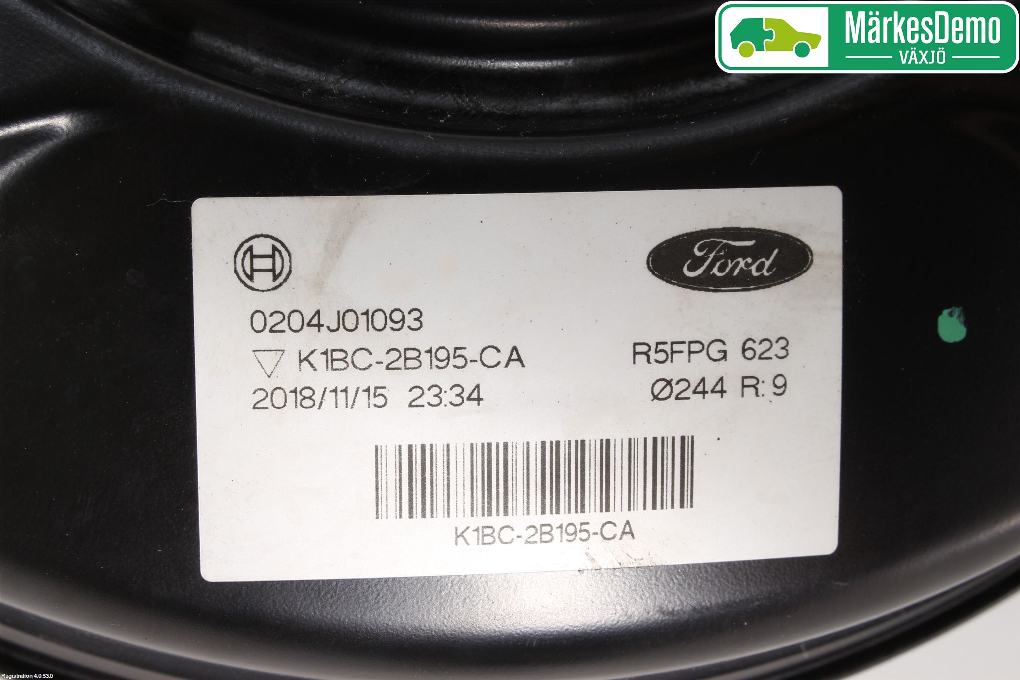 Ford FIESTA (VII) 18-23 Bromsservo