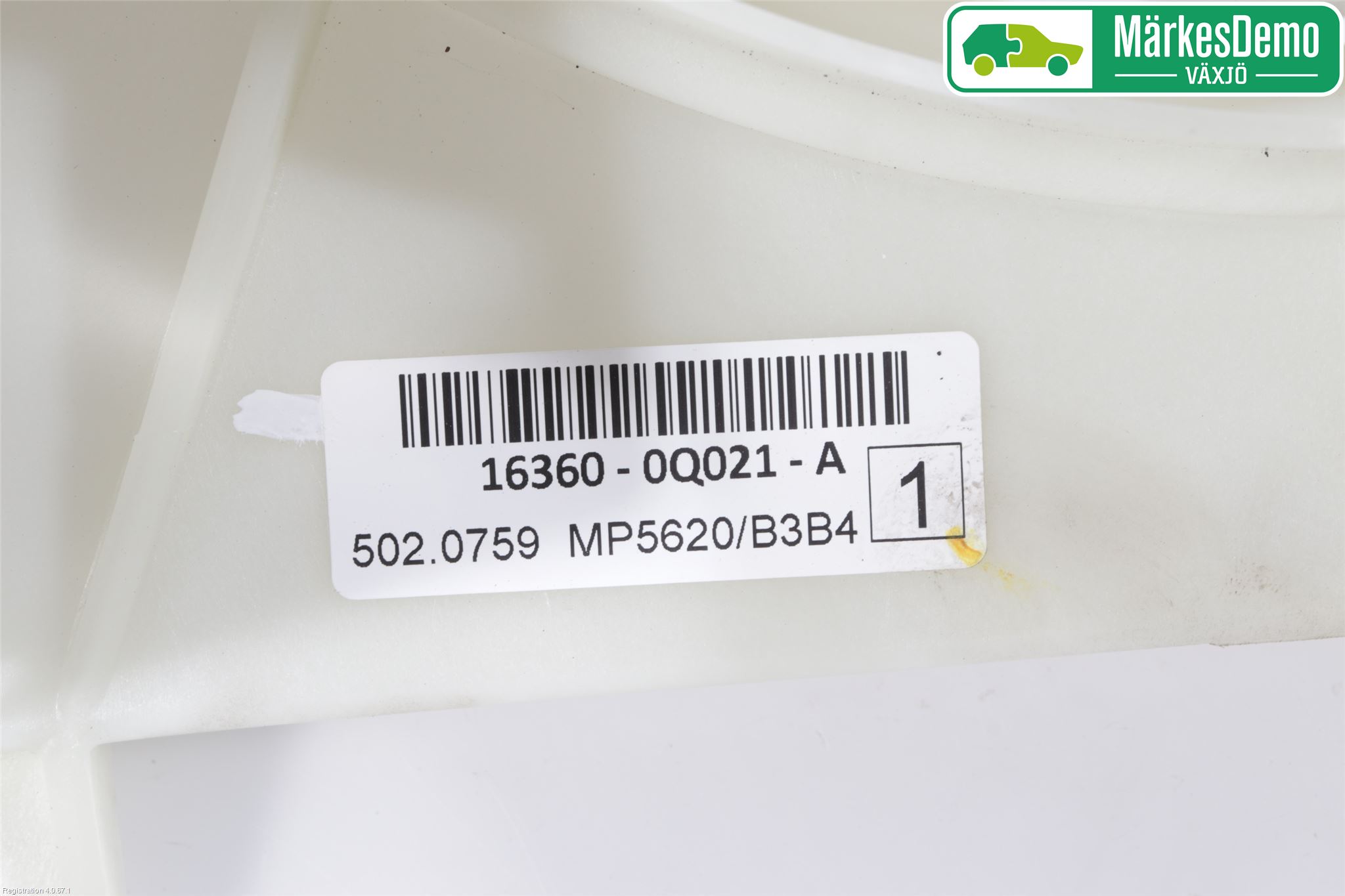 Toyota AYGO 15-21 Kylfläktkåpa