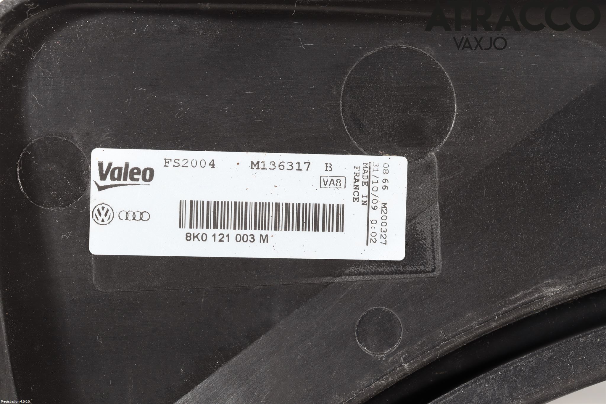 Audi A4/S4 08-11 Kylfläktkåpa