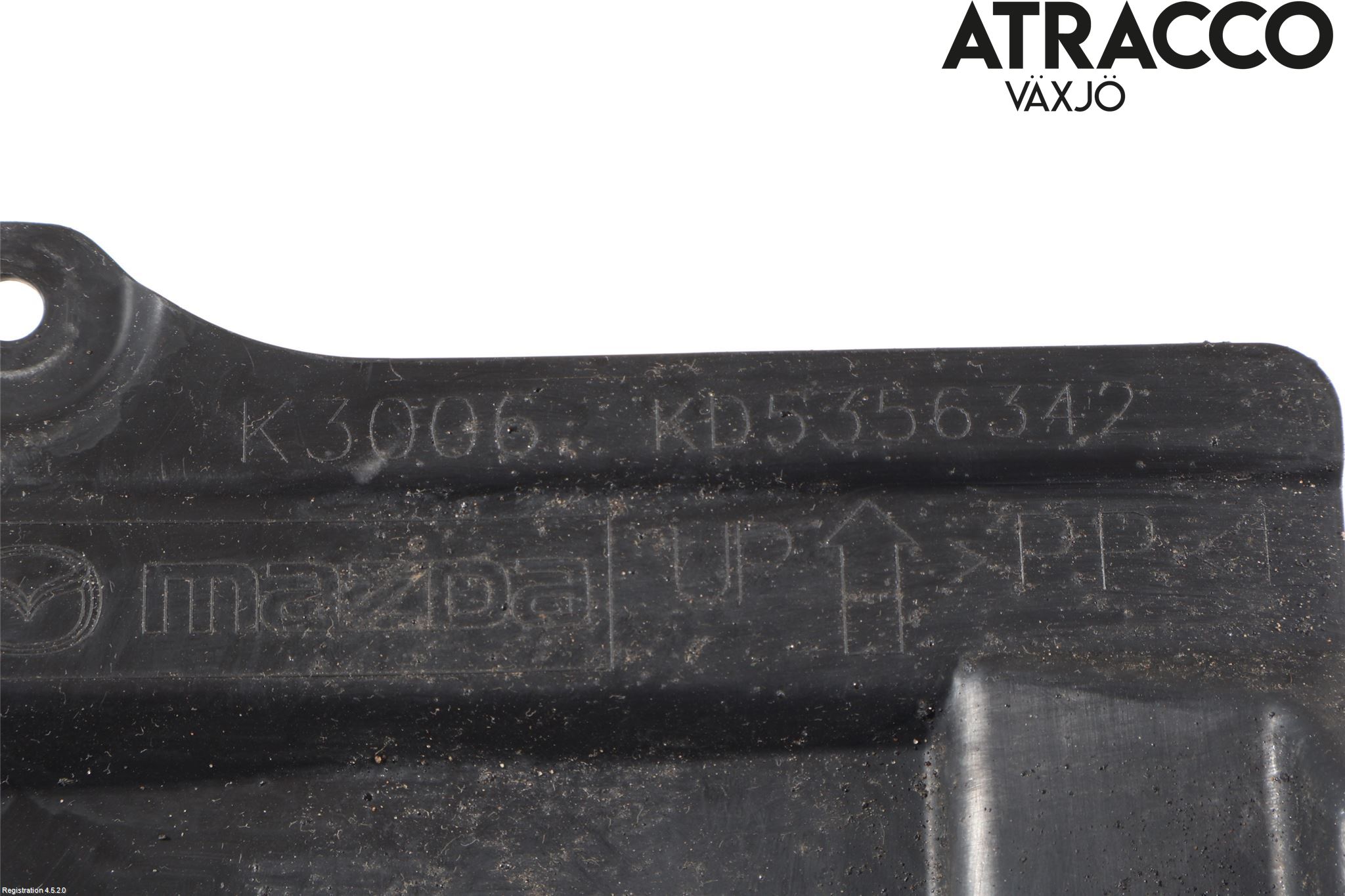 Mazda 6 13- Hasplåt Plåt-Plast