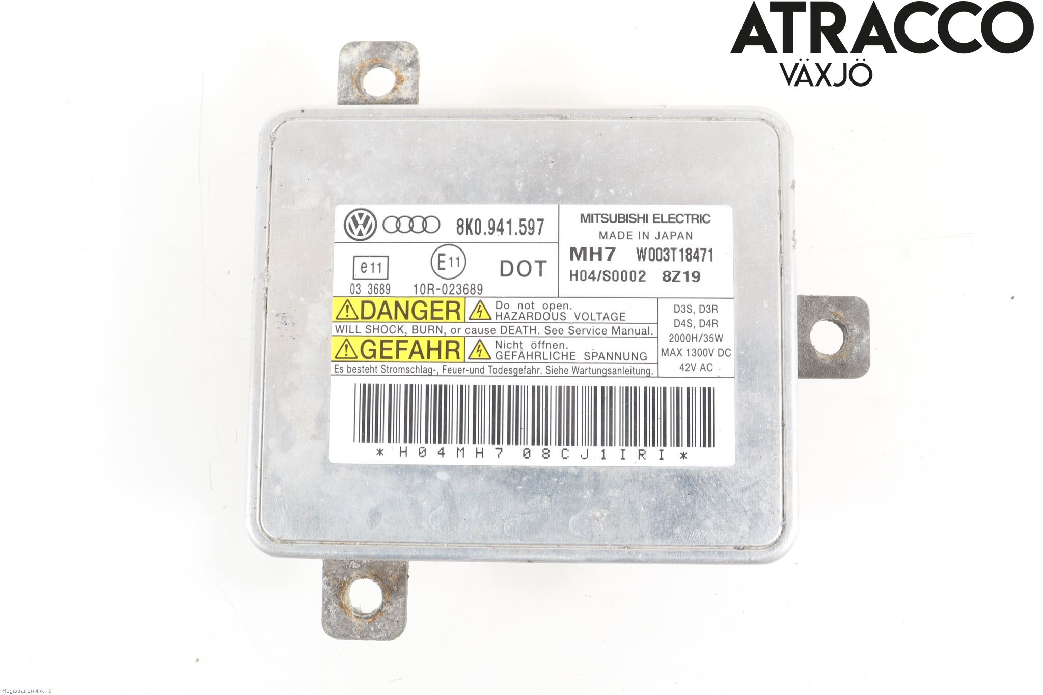 Audi A4 ALLROAD 09-16 Styrenhet Strålkastare