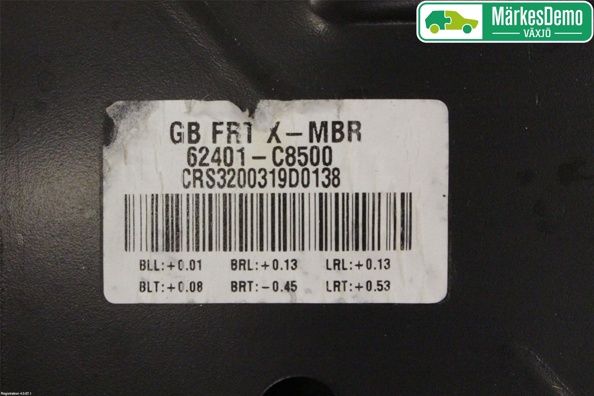 Hyundai i20 GB 15-20 Framvagnsbalk