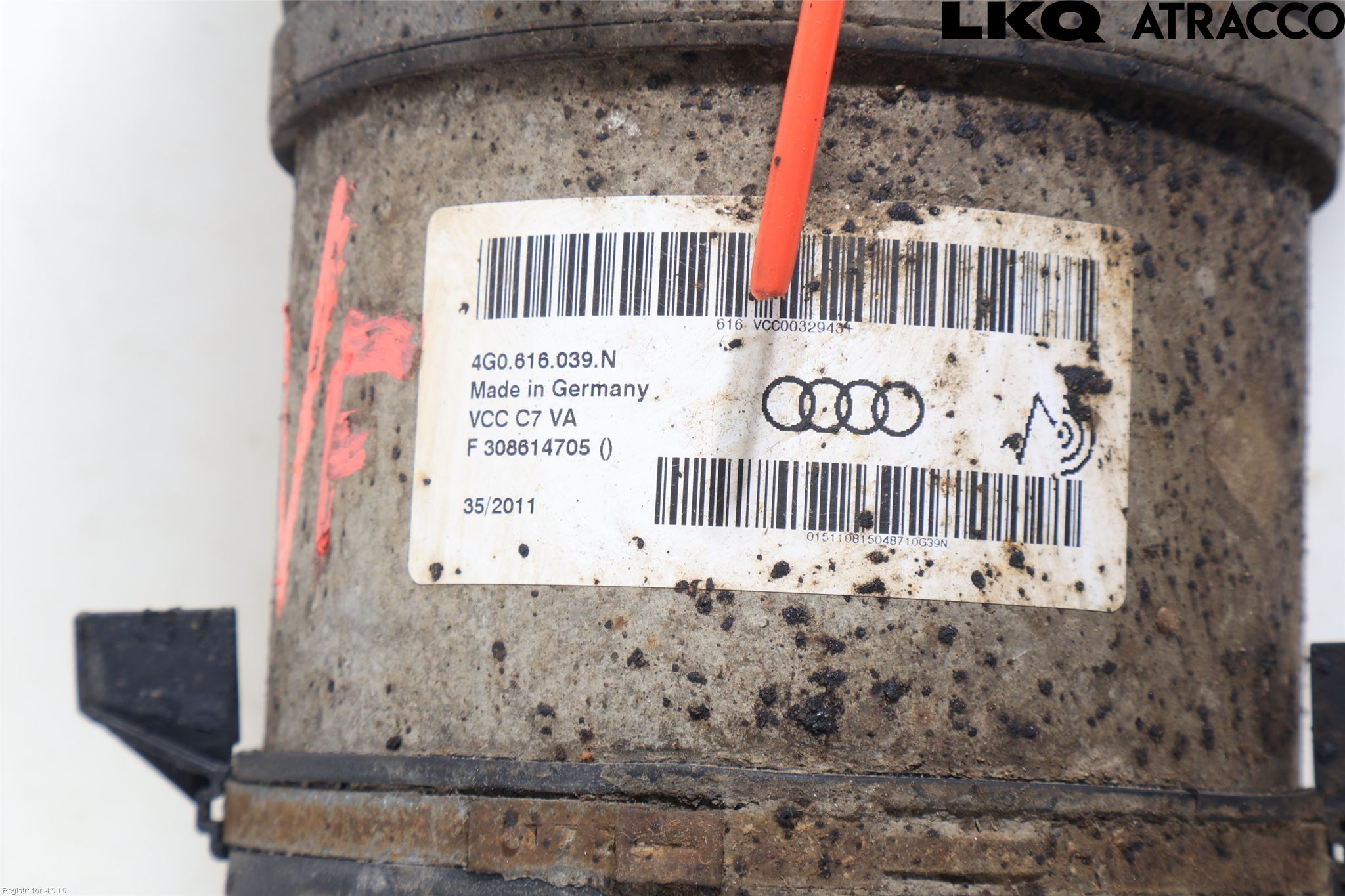 Audi A6/S6 4G 11-18 Fjäderben Fram Vänster