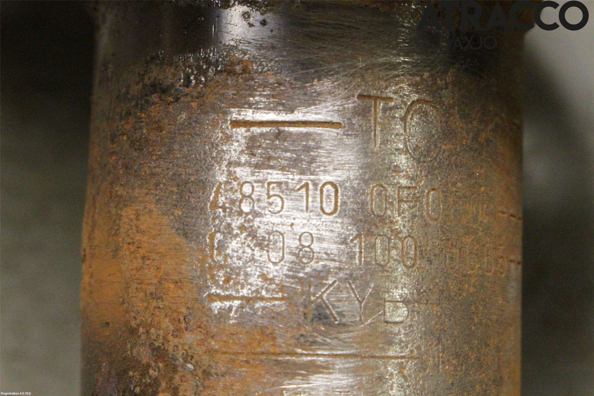 Toyota VERSO 09-18 Fjäderben Fram Höger