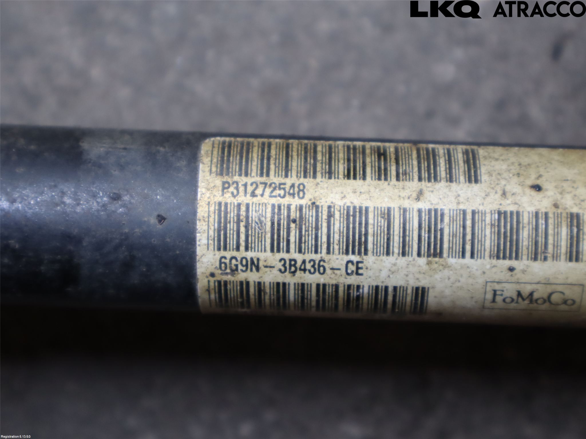 Volvo V70 08-13 Drivaxel Fram Höger