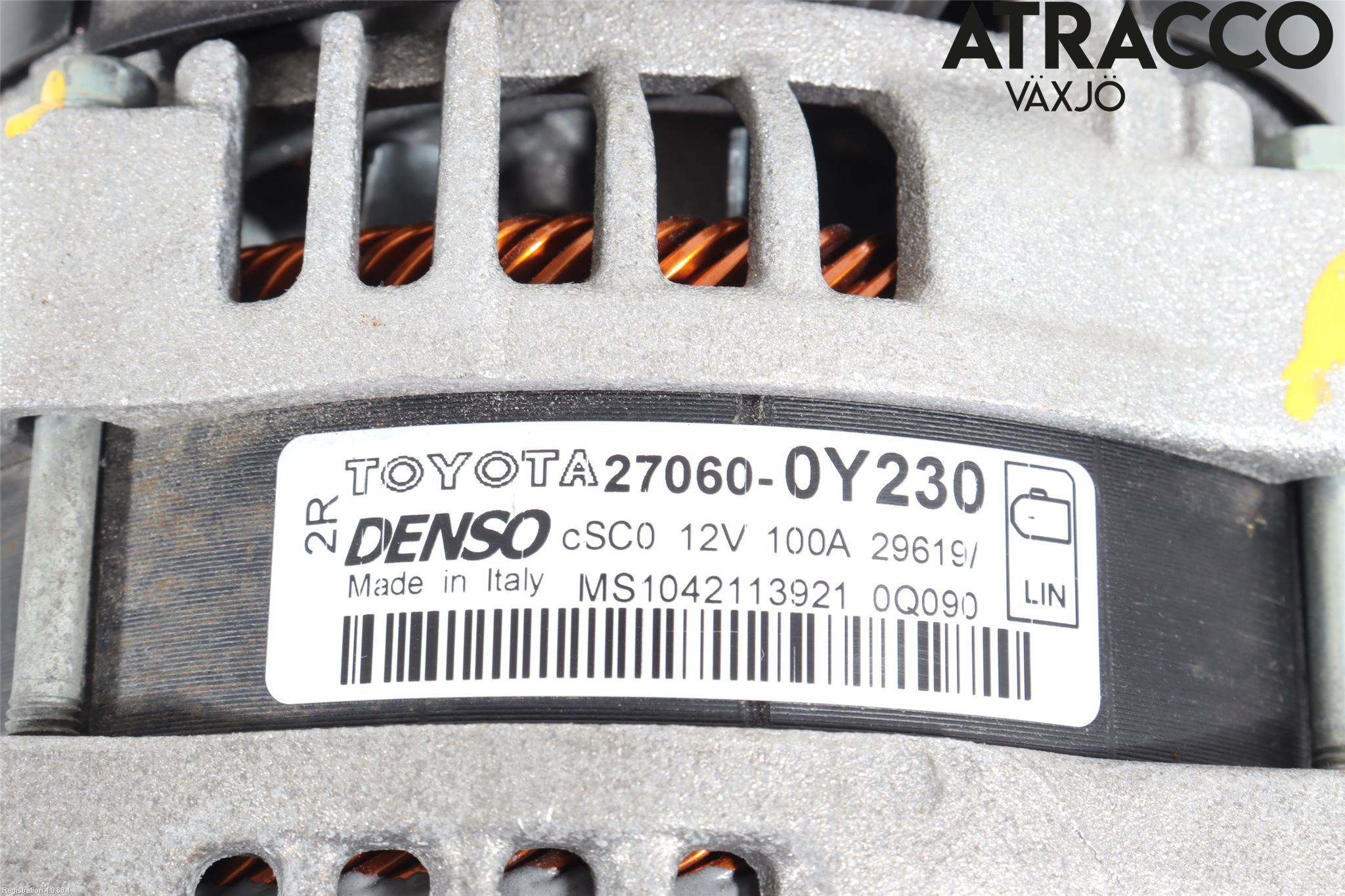 Toyota COROLLA 19- Generator