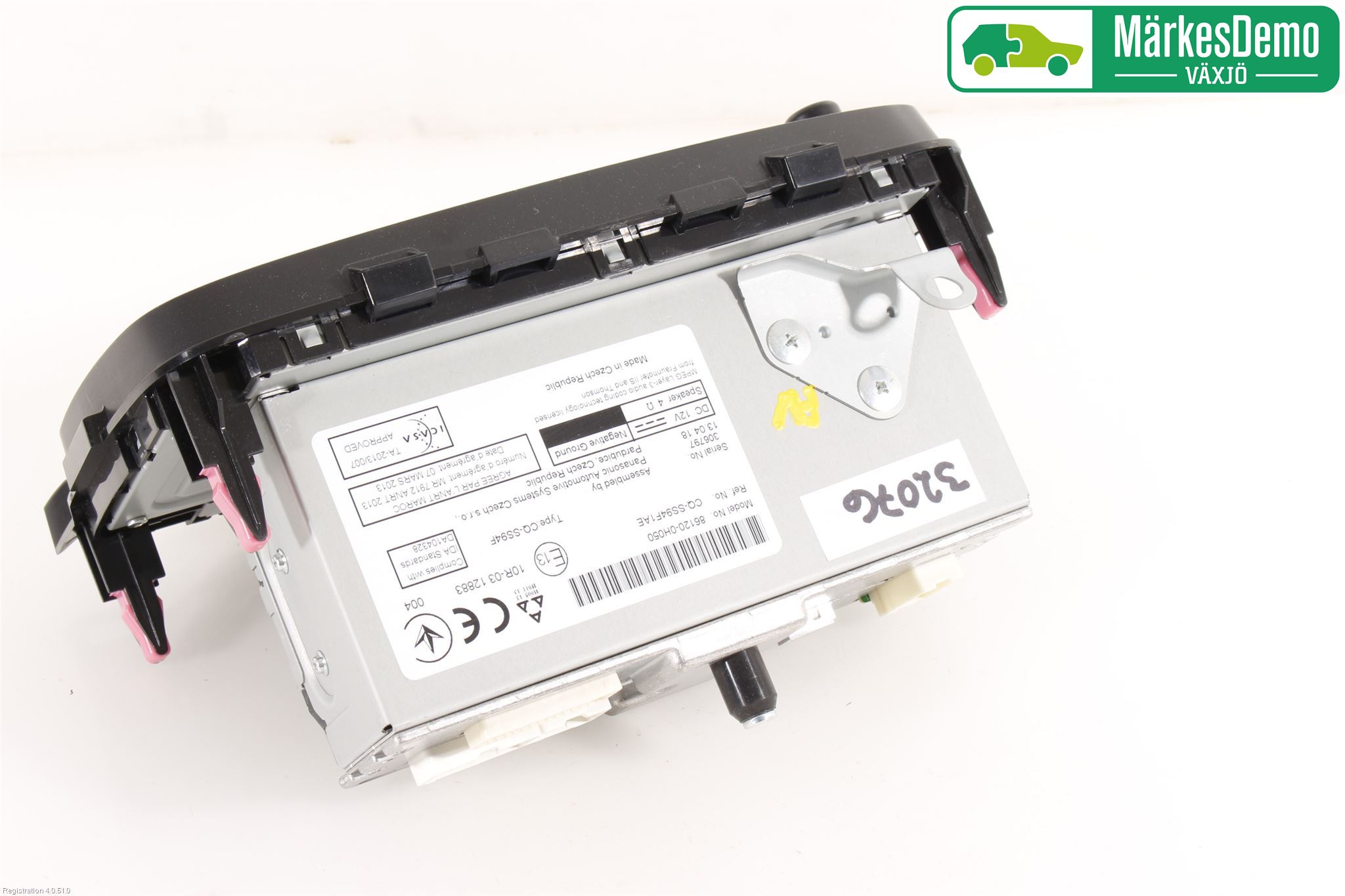 Toyota AYGO 15-21 Cd Radio - Multimediapanel