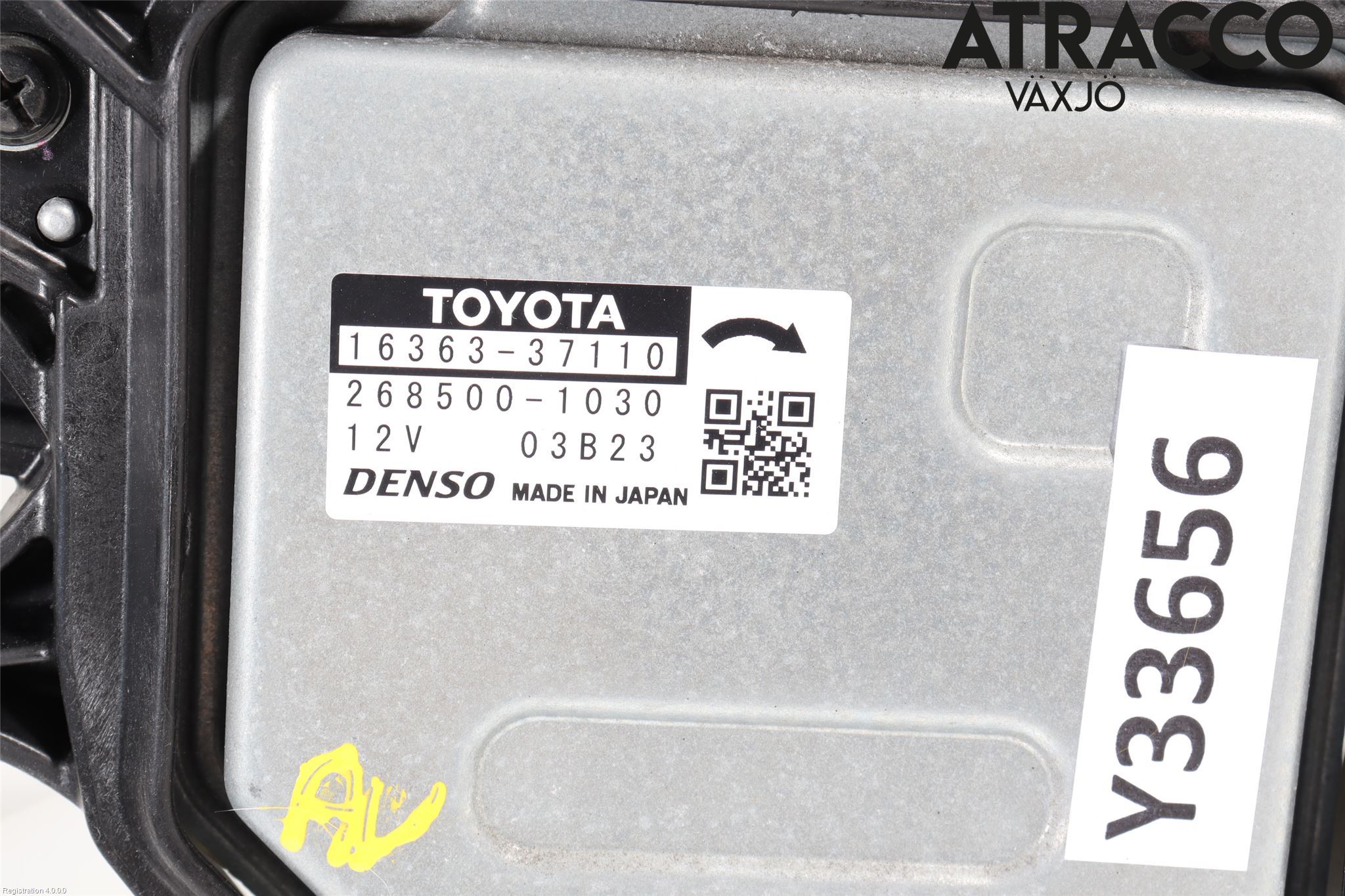 Toyota PRIUS (ZVW50) 16-21 Kylfläktkåpa