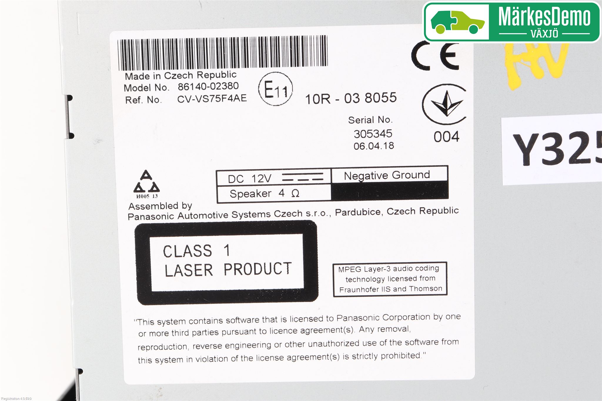 Toyota AURIS 13-19 Cd Radio - Multimediapanel