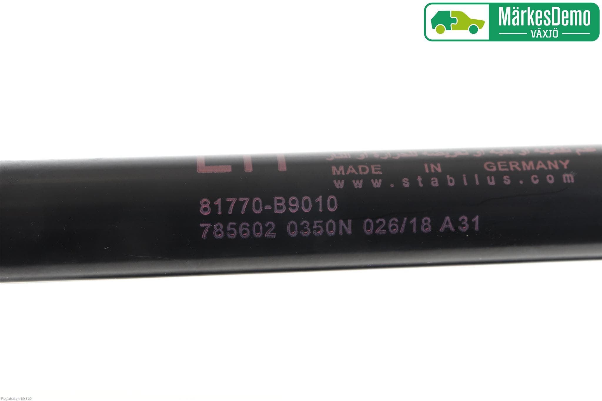 Hyundai i10 BA 17-20 Gasfjäder Baklucka