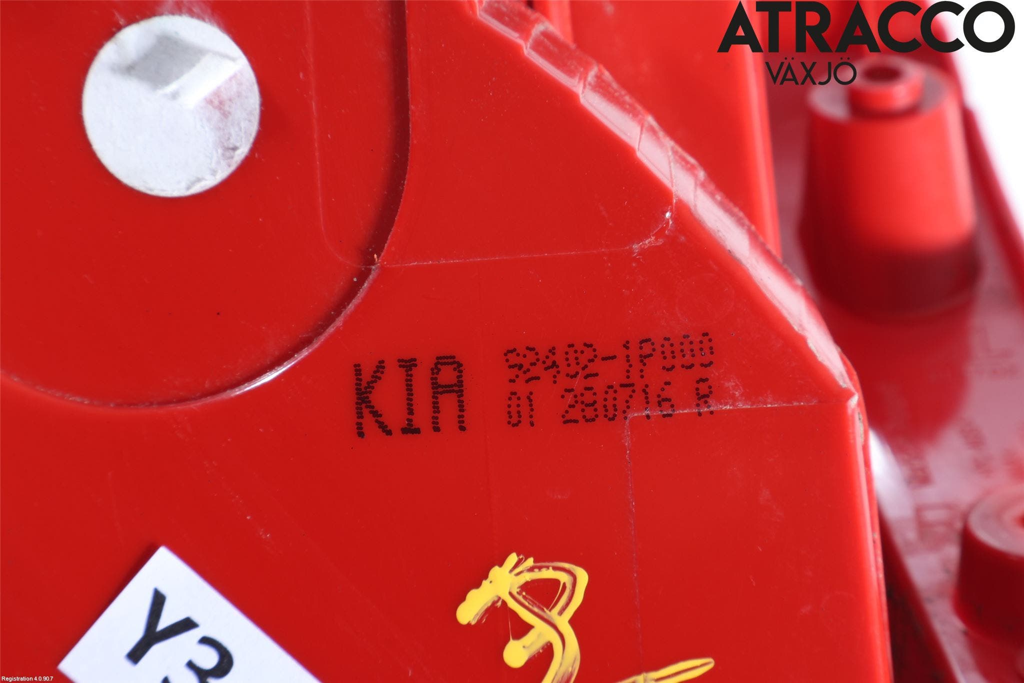 Kia VENGA 10-19 Bakljus Höger