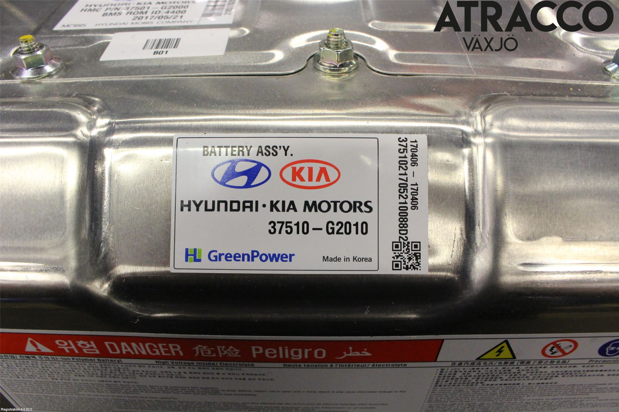 Hyundai IONIQ AE 17-22 Batteri Högspänning