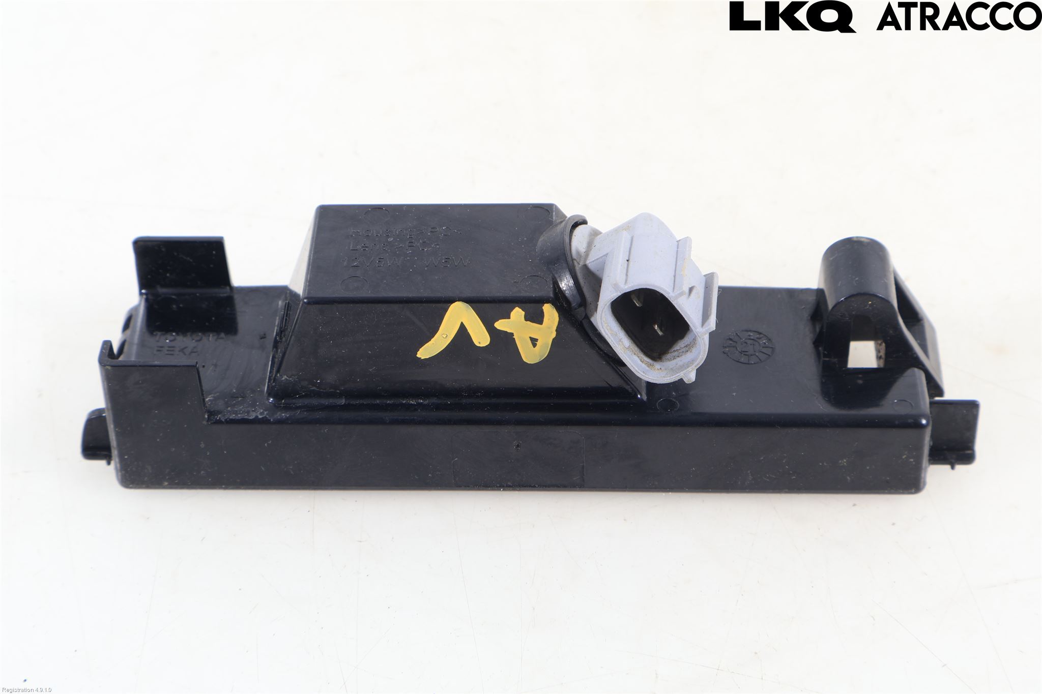 Toyota COROLLA 19- Skylt Belysning