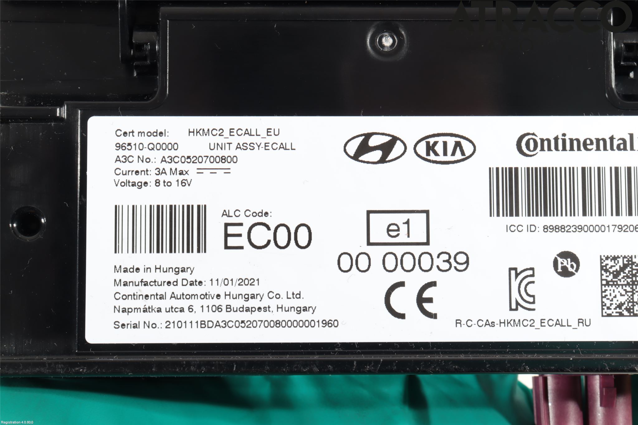 Hyundai i20 BC 21- Styrenhet Övrigt