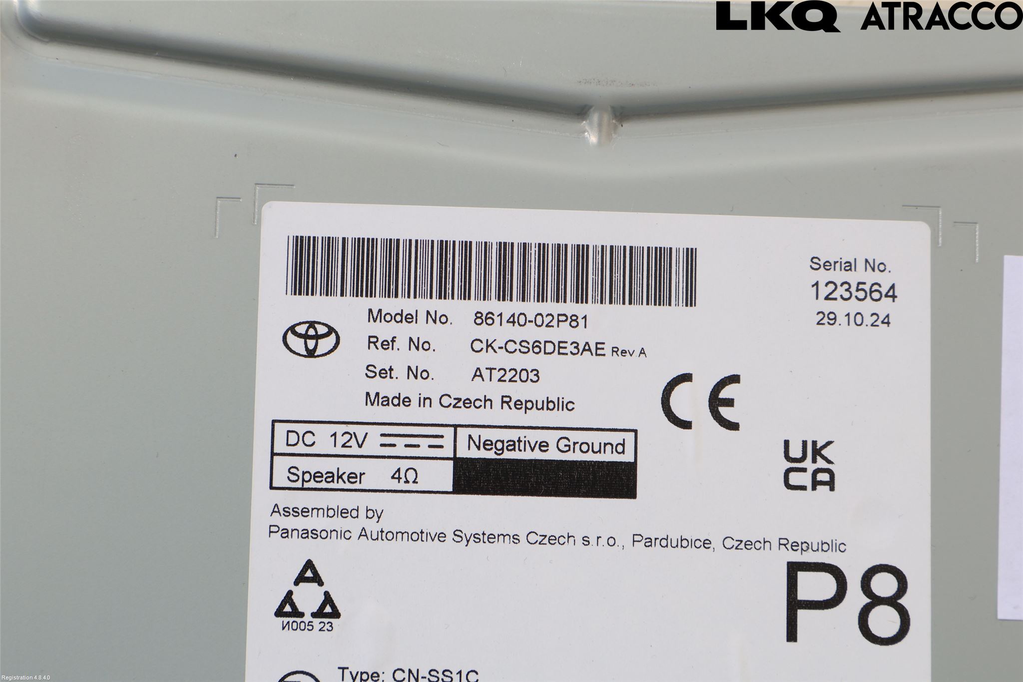 Toyota COROLLA 19- Cd Radio - Multimediapanel