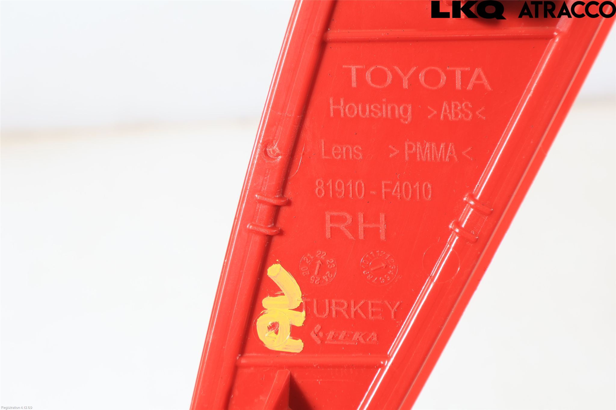 Toyota C-HR 16-23 Dimljus/Reflex Bak