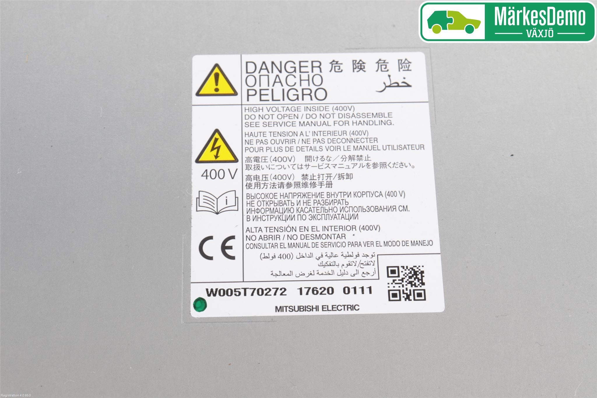 Mitsubishi OUTLANDER 13-21 Batteriladdare Högspänning